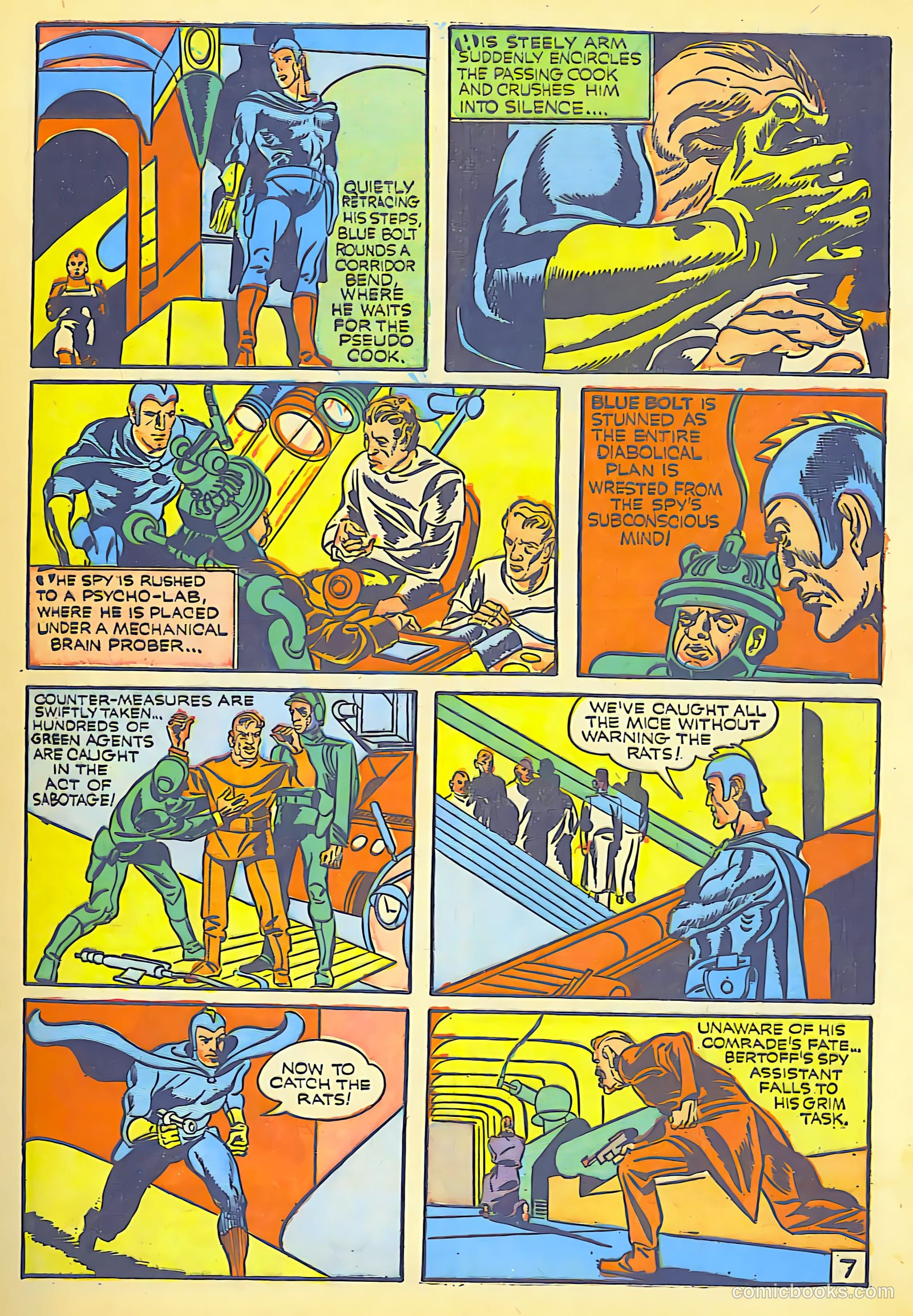 Blue Bolt #7 (1953) — page 9 of 68