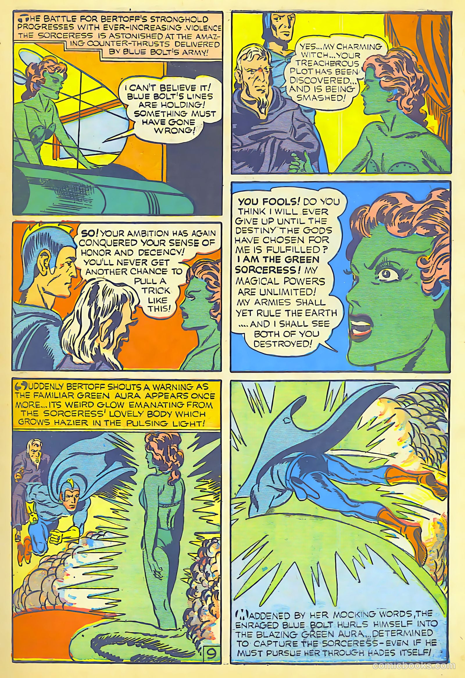 Blue Bolt #7 (1953) — page 11 of 68