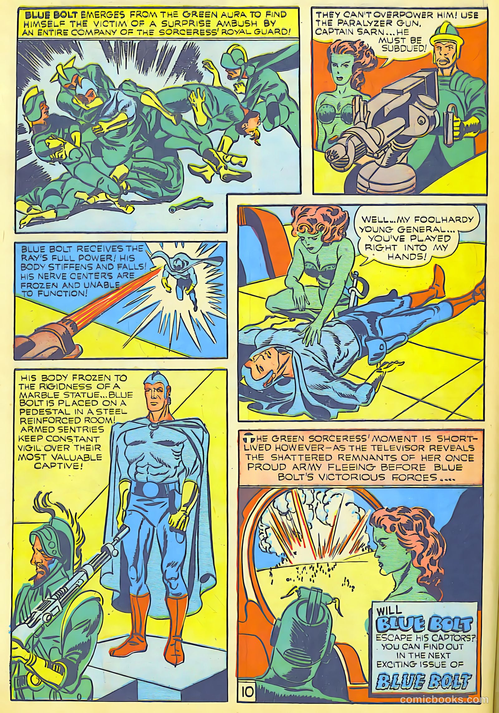 Blue Bolt #7 (1953) — page 12 of 68