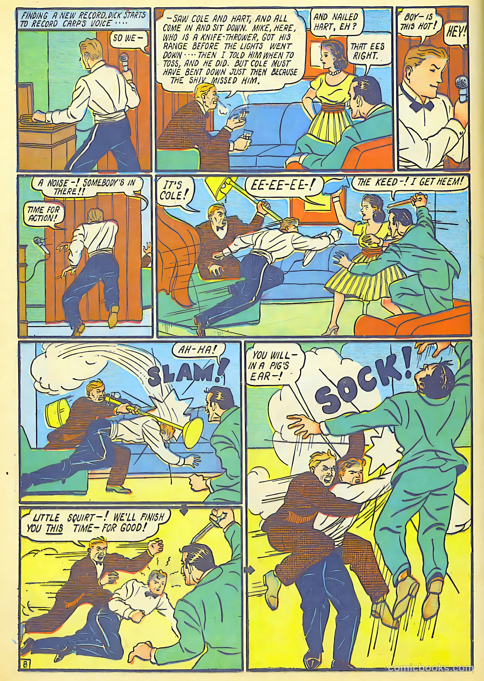 Blue Bolt #7 (1953) — page 20 of 68