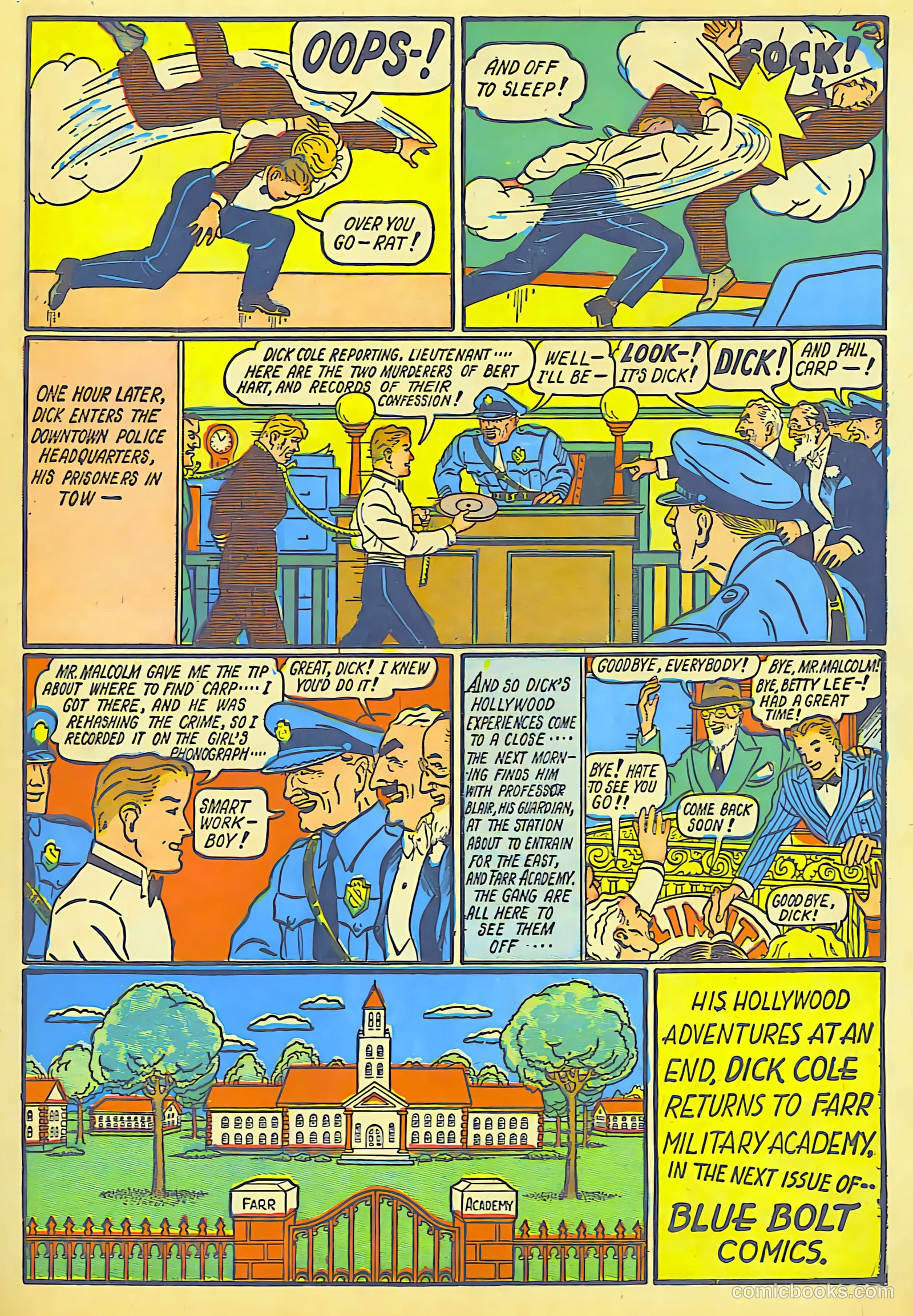Blue Bolt #7 (1953) — page 21 of 68