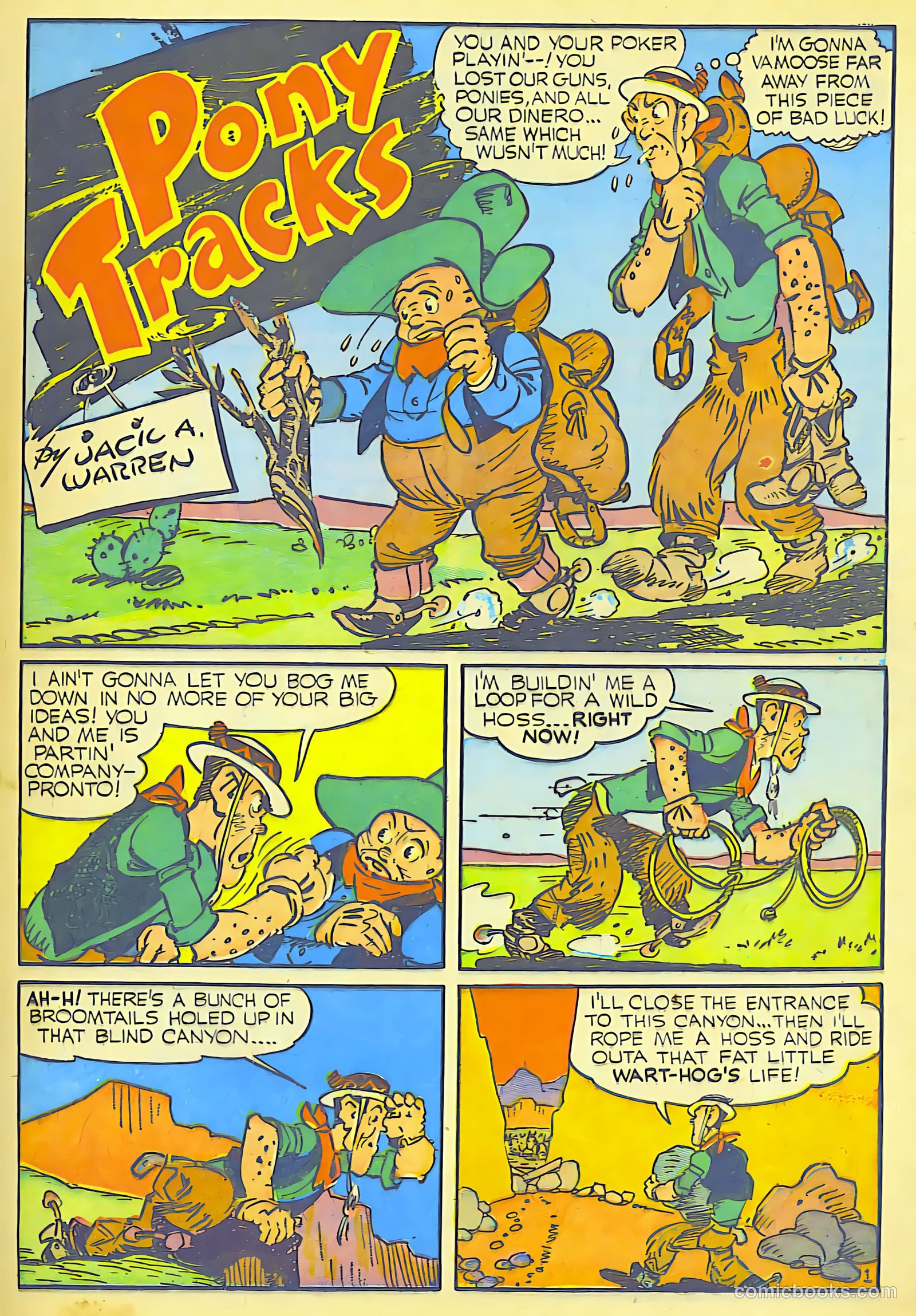 Blue Bolt #7 (1953) — page 31 of 68
