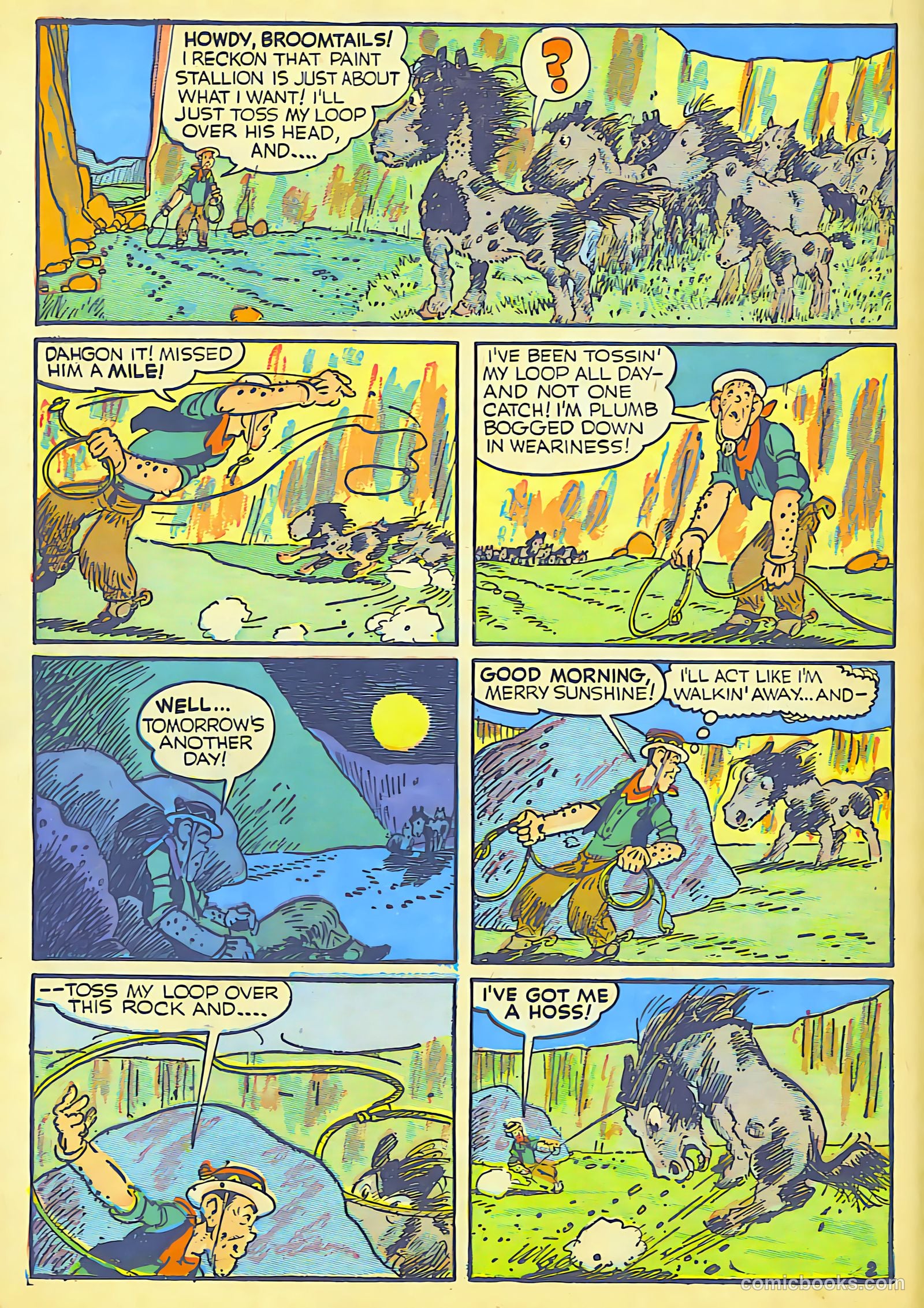 Blue Bolt #7 (1953) — page 32 of 68