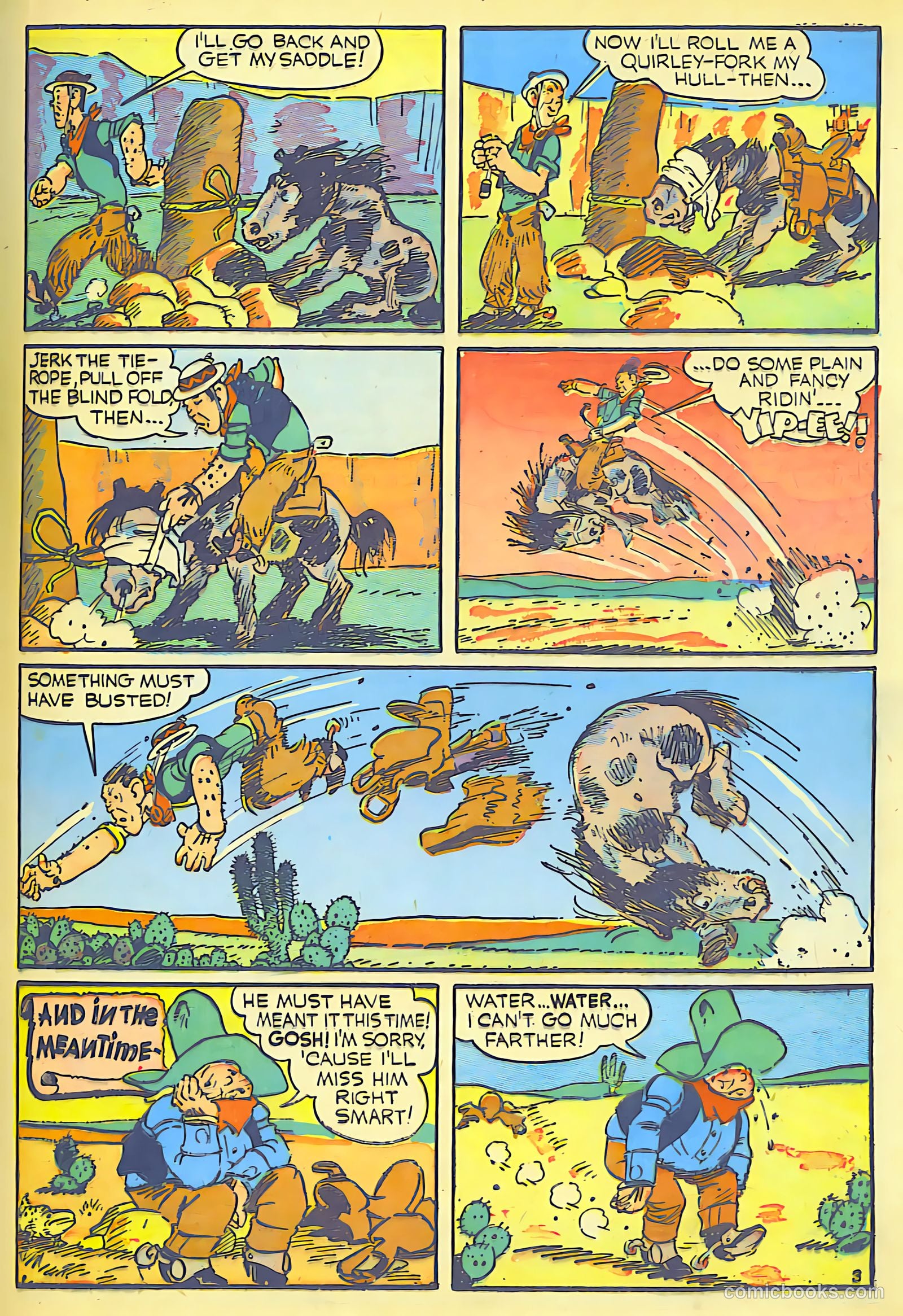 Blue Bolt #7 (1953) — page 33 of 68