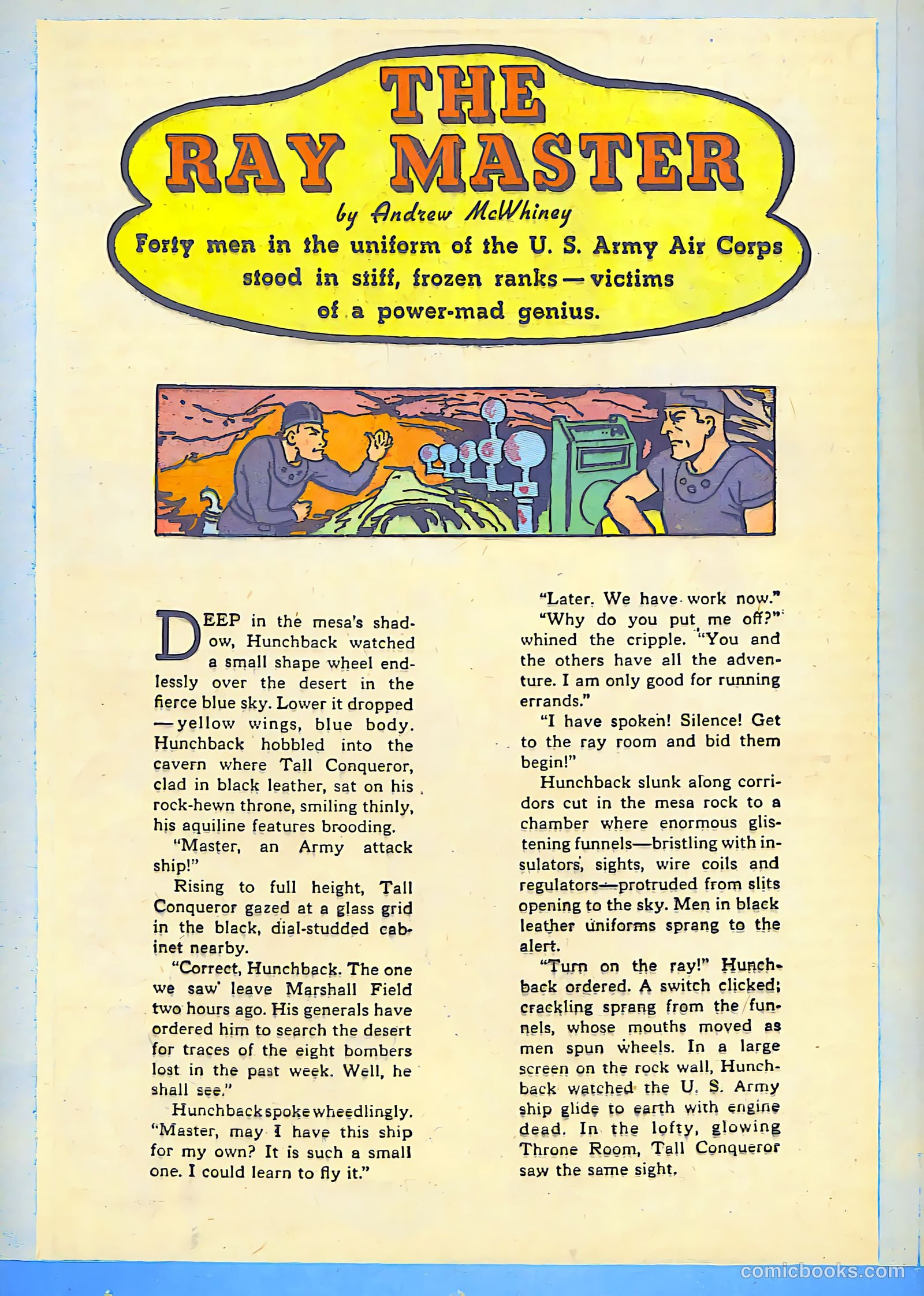 Blue Bolt #7 (1953) — page 36 of 68