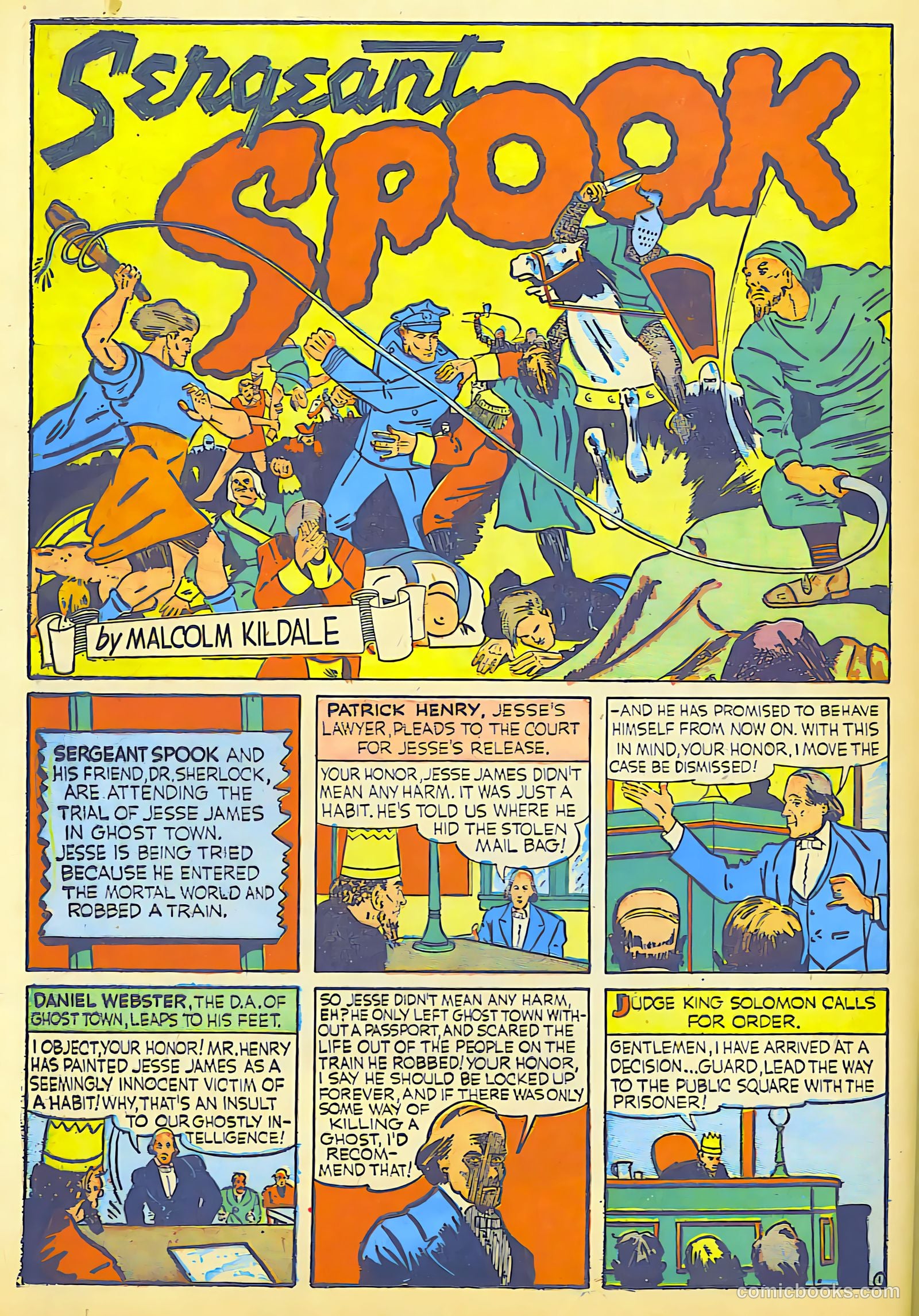 Blue Bolt #7 (1953) — page 46 of 68