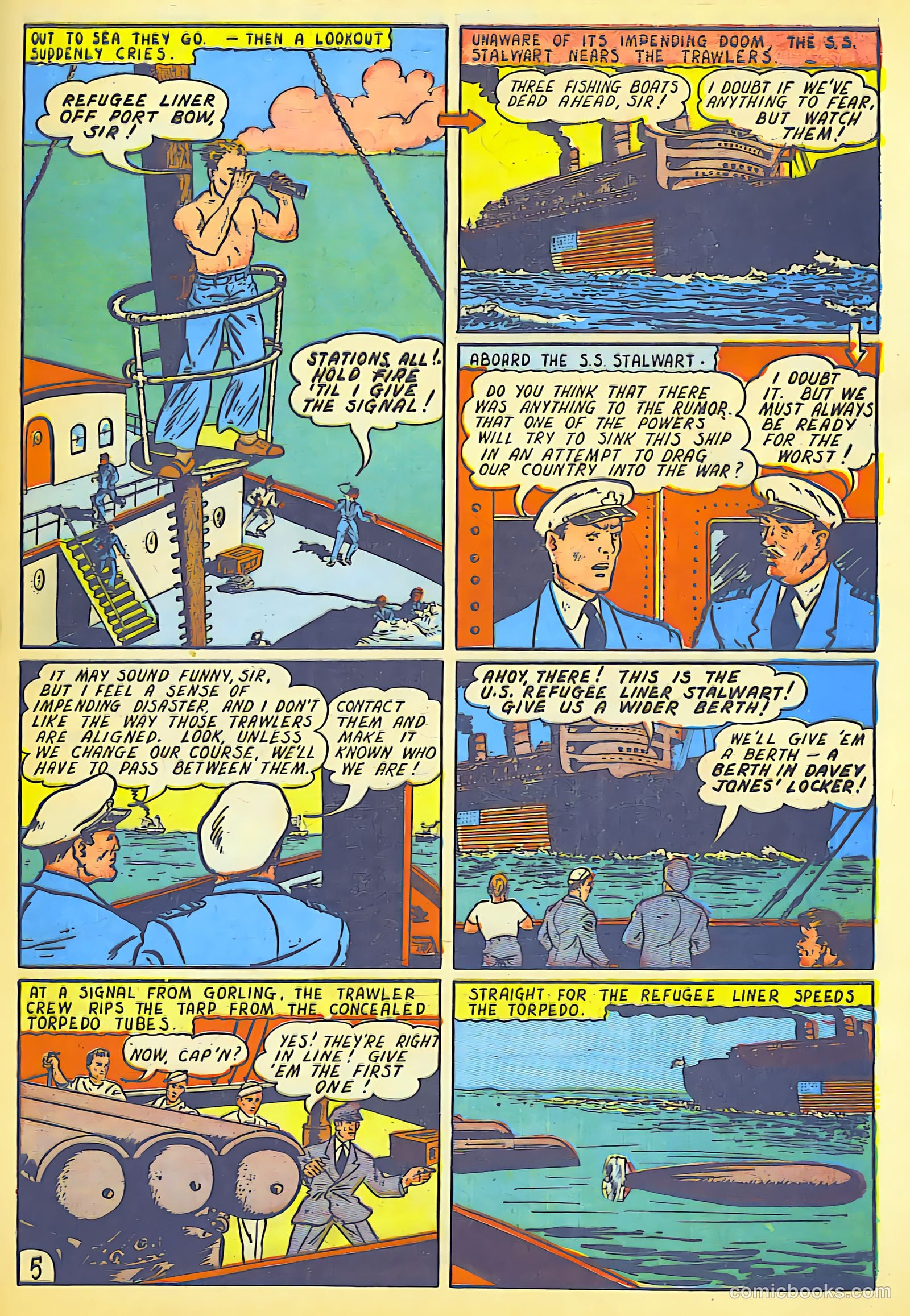 Blue Bolt #7 (1953) — page 57 of 68