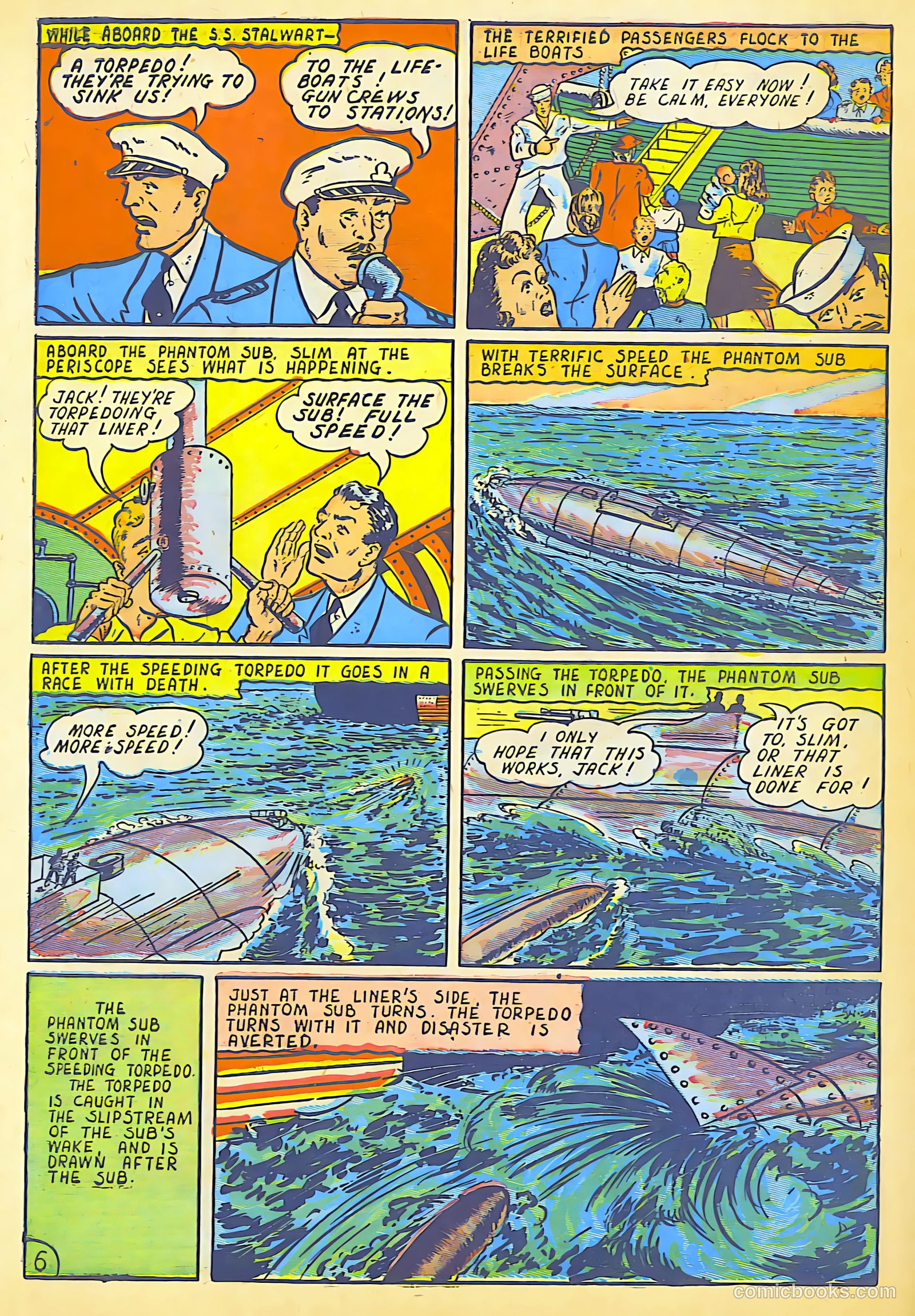 Blue Bolt #7 (1953) — page 58 of 68