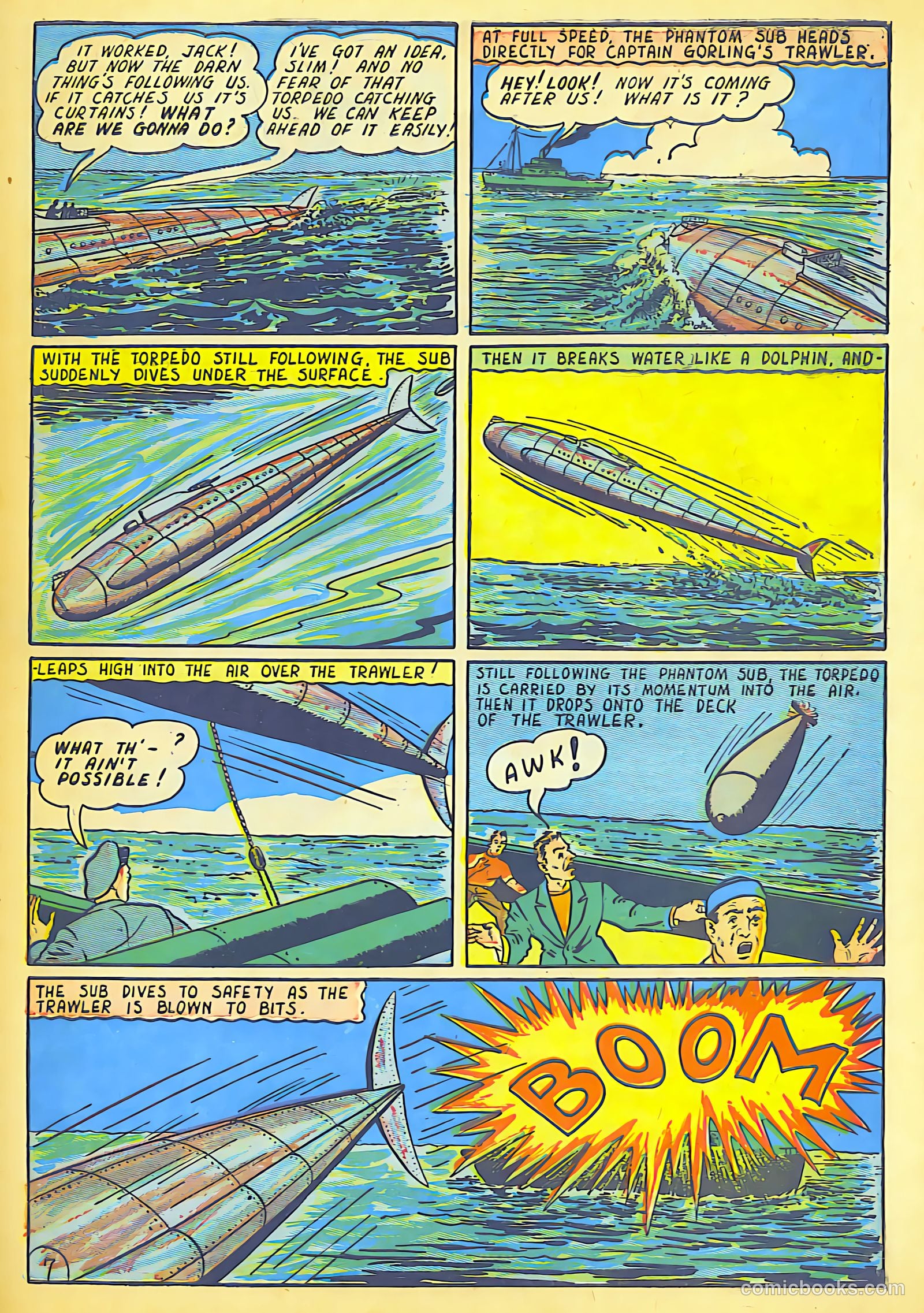 Blue Bolt #7 (1953) — page 59 of 68