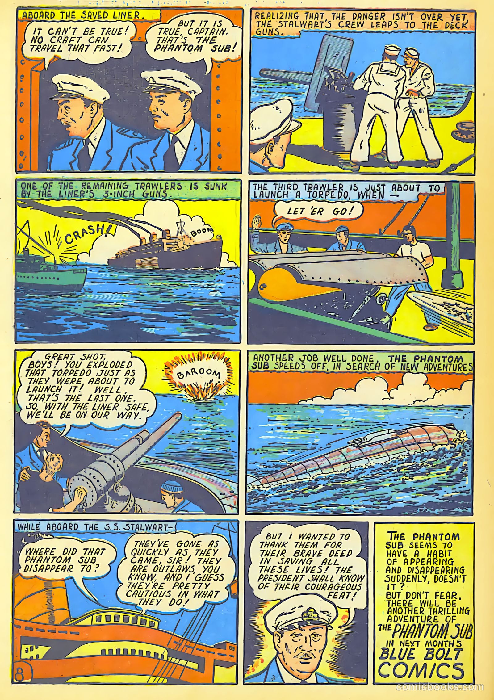 Blue Bolt #7 (1953) — page 60 of 68