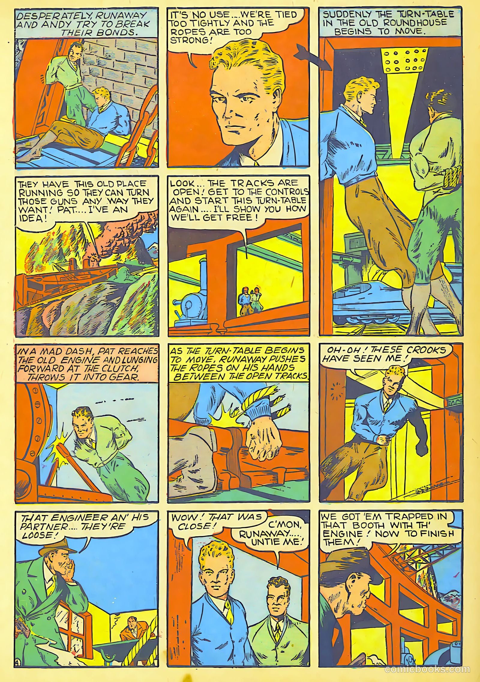 Blue Bolt #7 (1953) — page 64 of 68