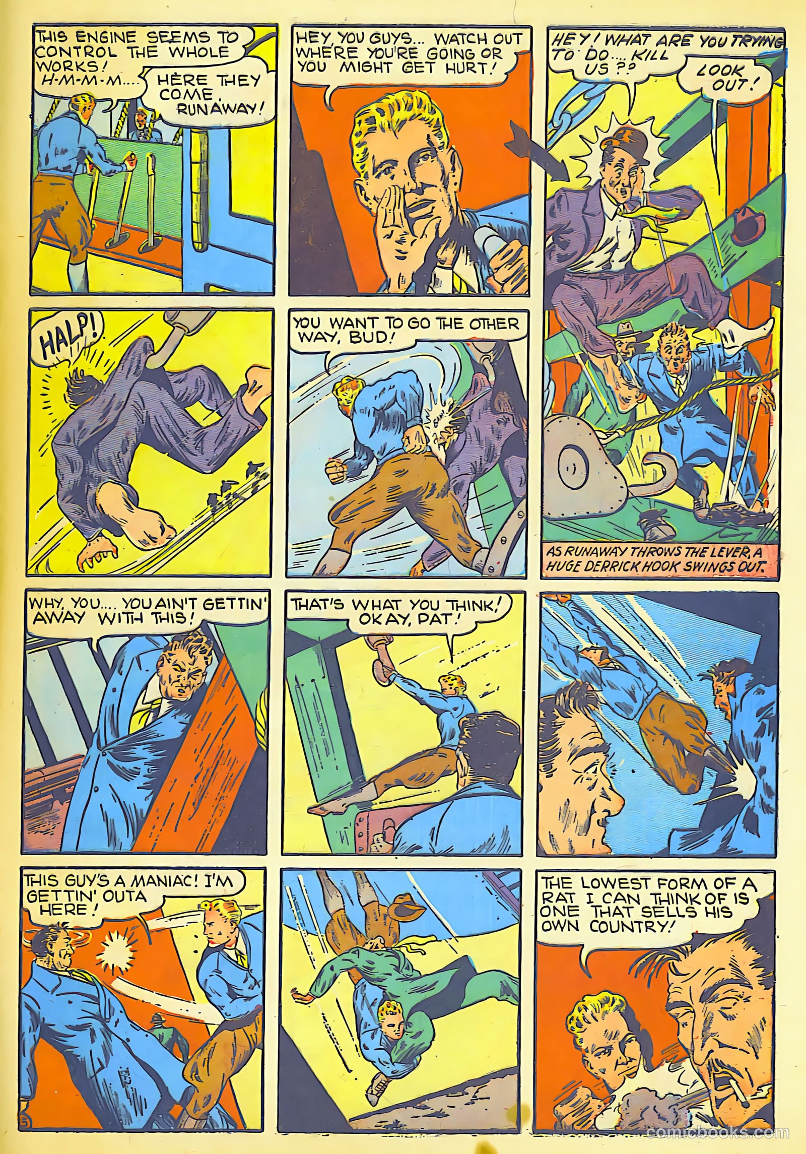 Blue Bolt #7 (1953) — page 65 of 68
