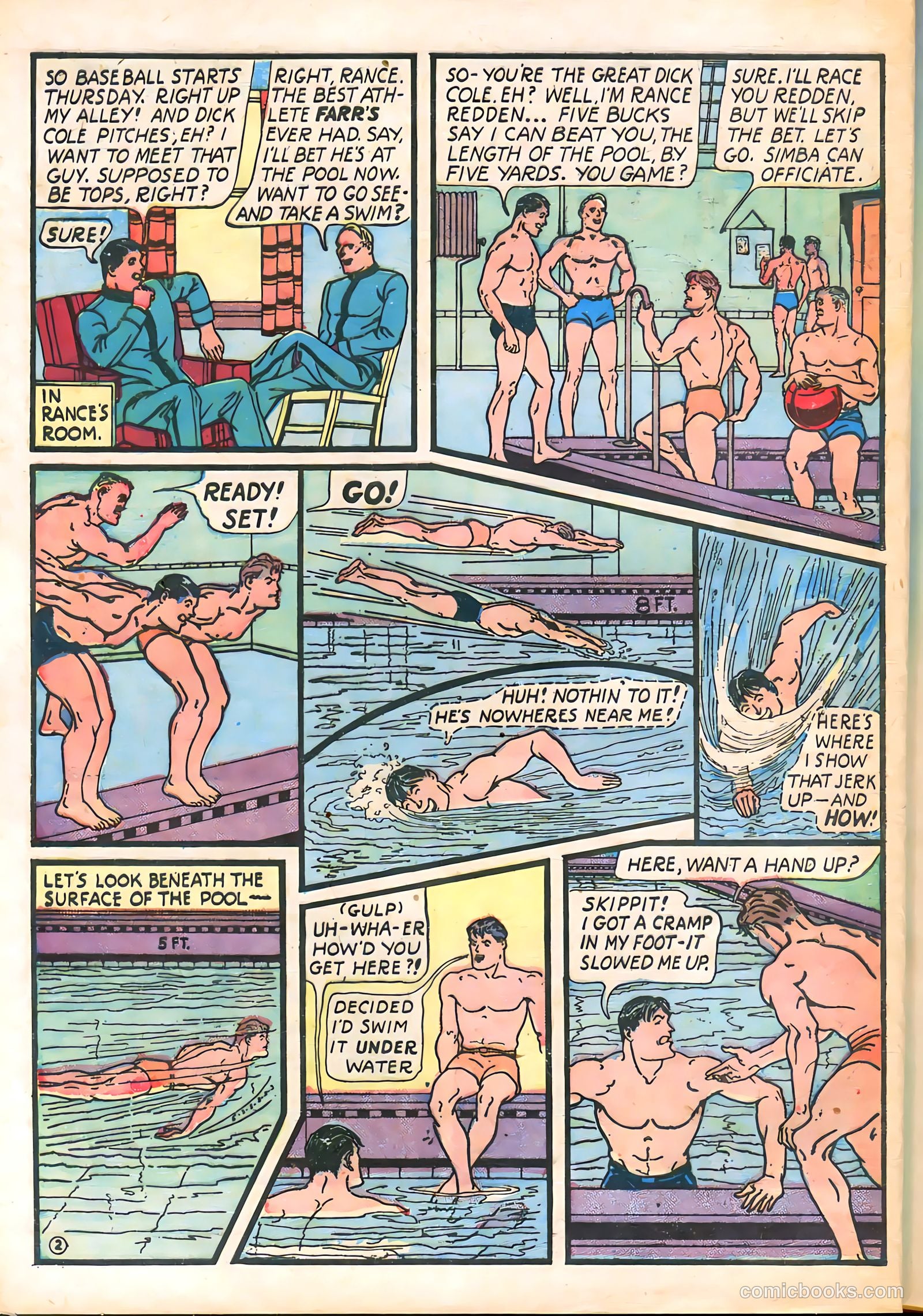 Blue Bolt #8 (1953) — page 4 of 60