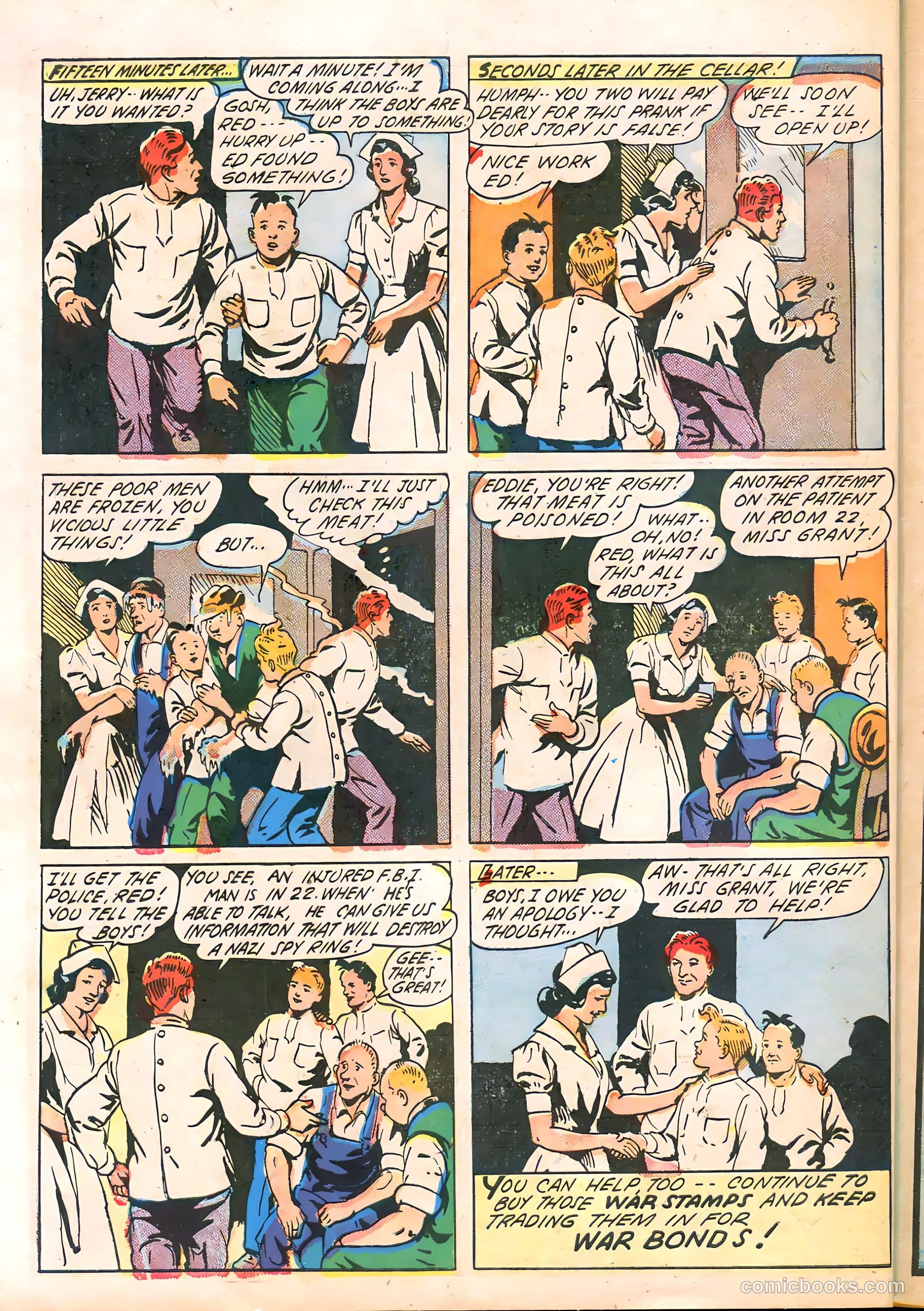 Blue Bolt #8 (1953) — page 16 of 60