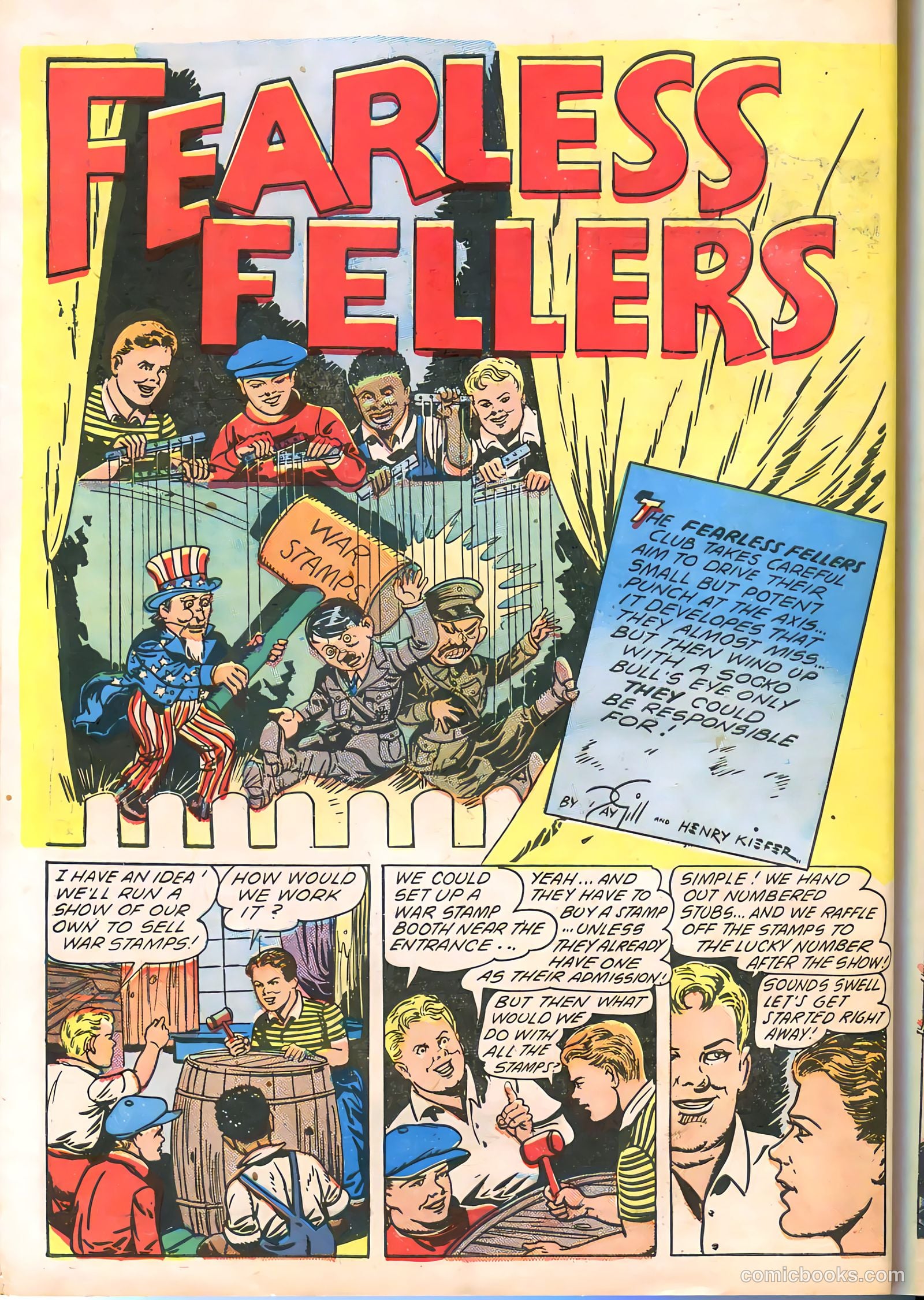 Blue Bolt #8 (1953) — page 18 of 60
