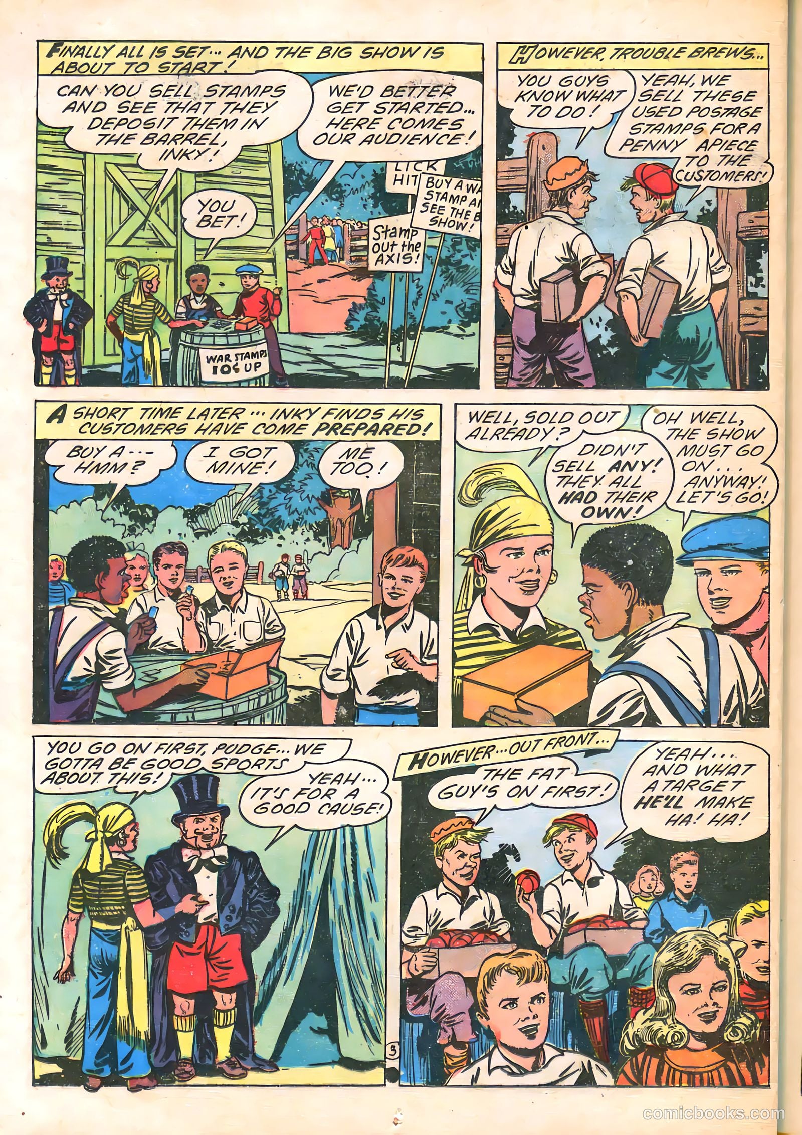 Blue Bolt #8 (1953) — page 20 of 60