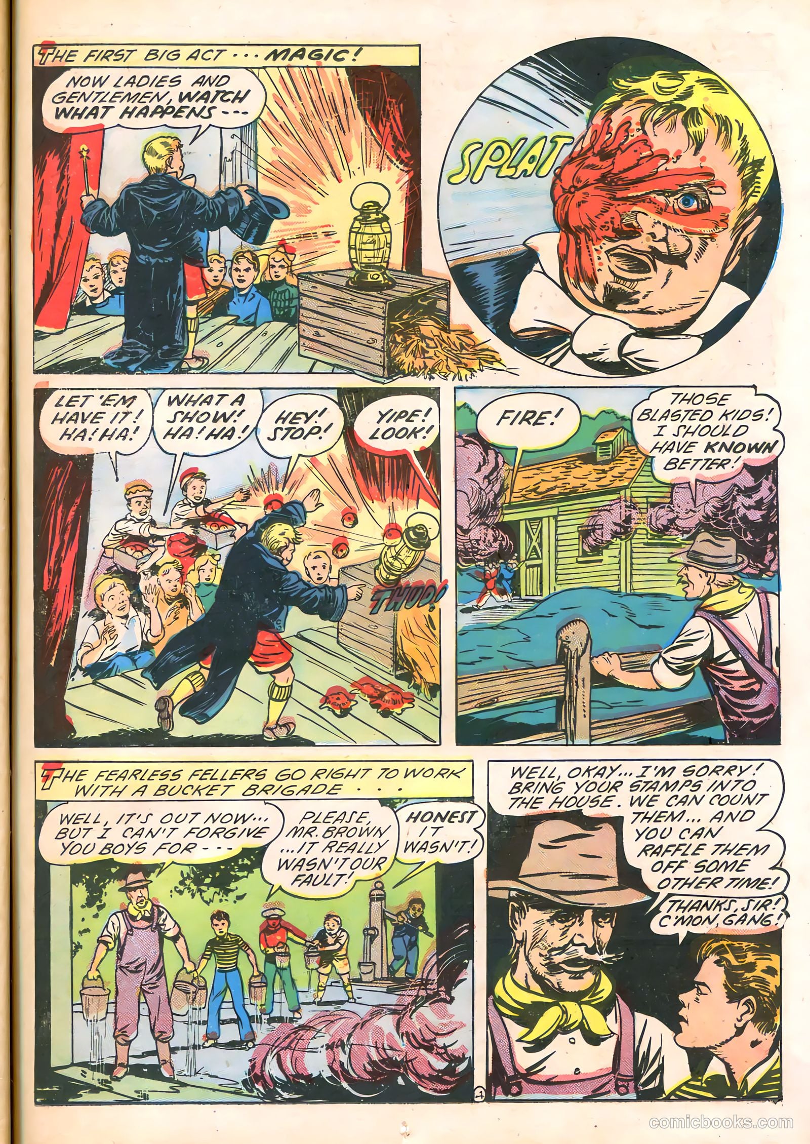 Blue Bolt #8 (1953) — page 21 of 60