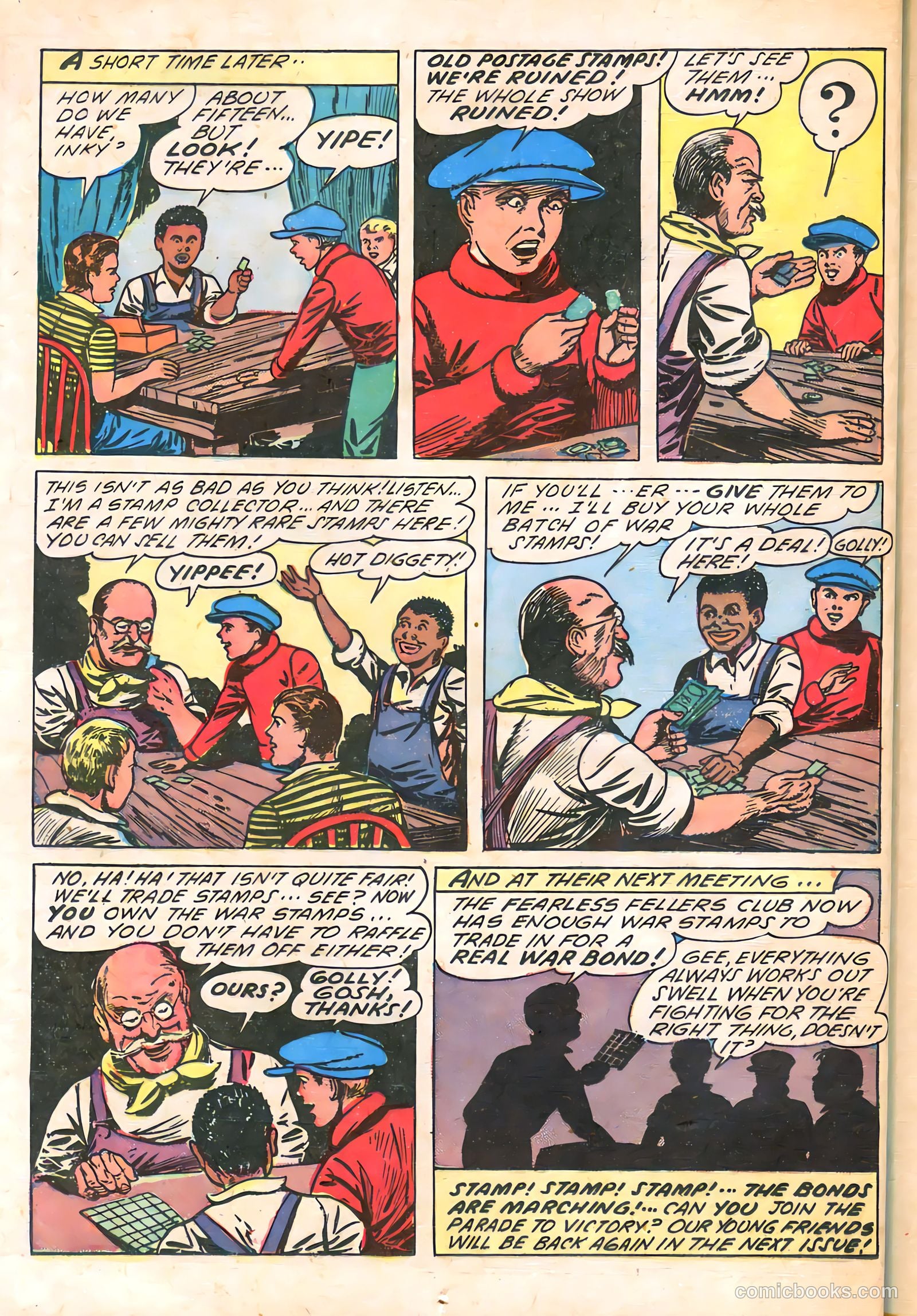 Blue Bolt #8 (1953) — page 22 of 60