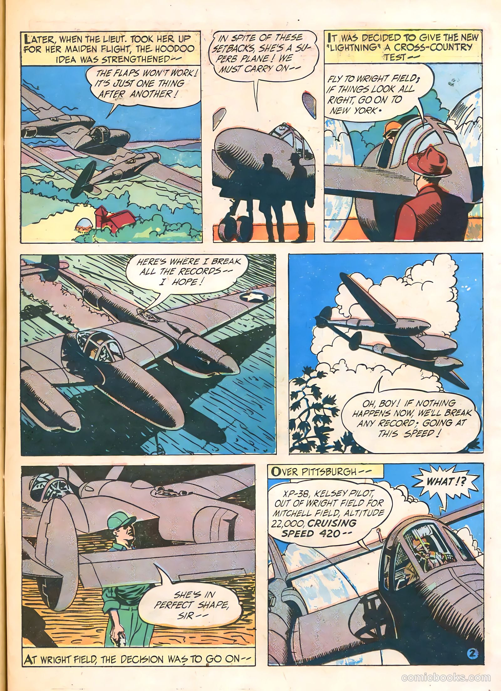Blue Bolt #8 (1953) — page 27 of 60