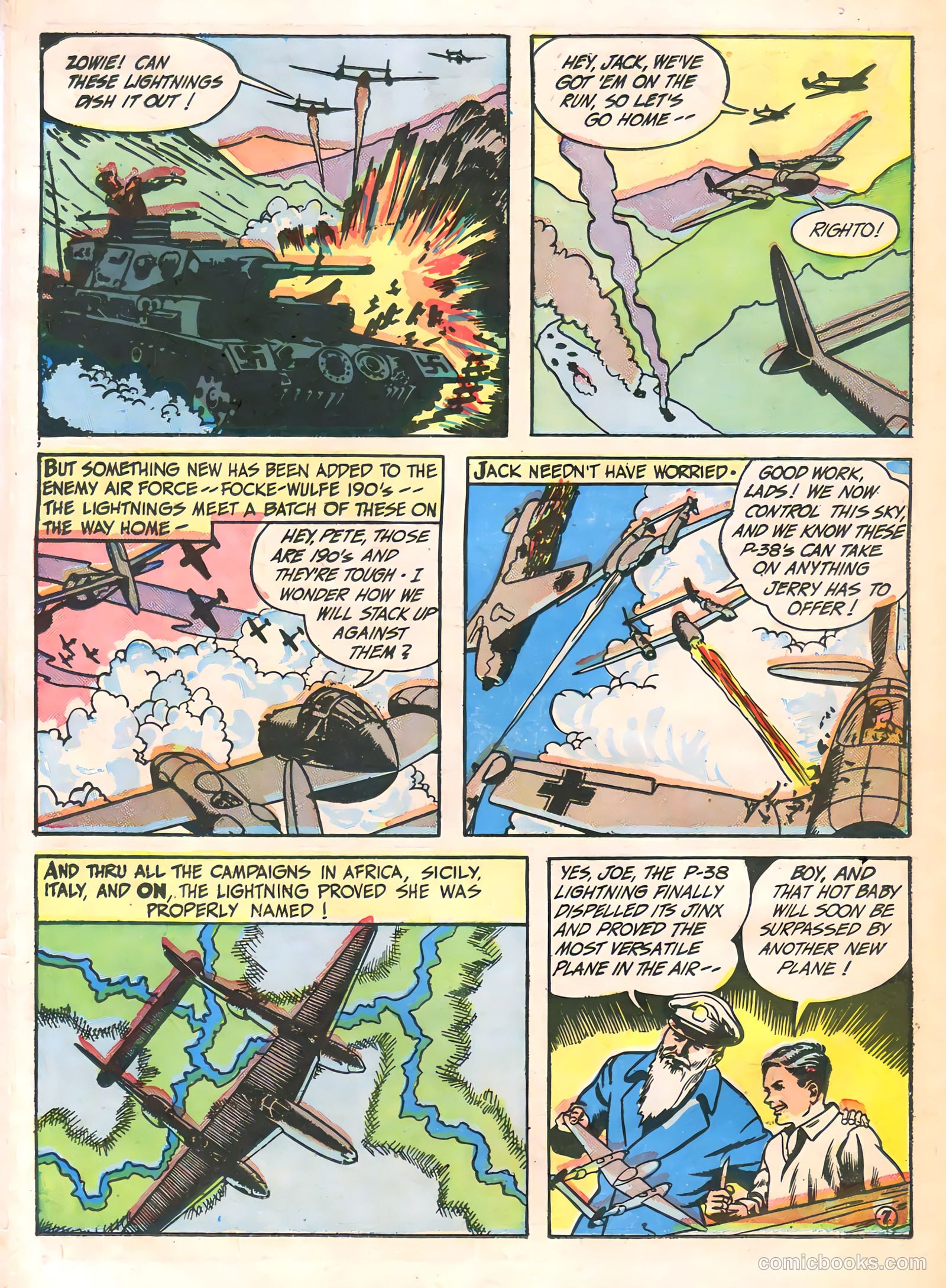 Blue Bolt #8 (1953) — page 32 of 60