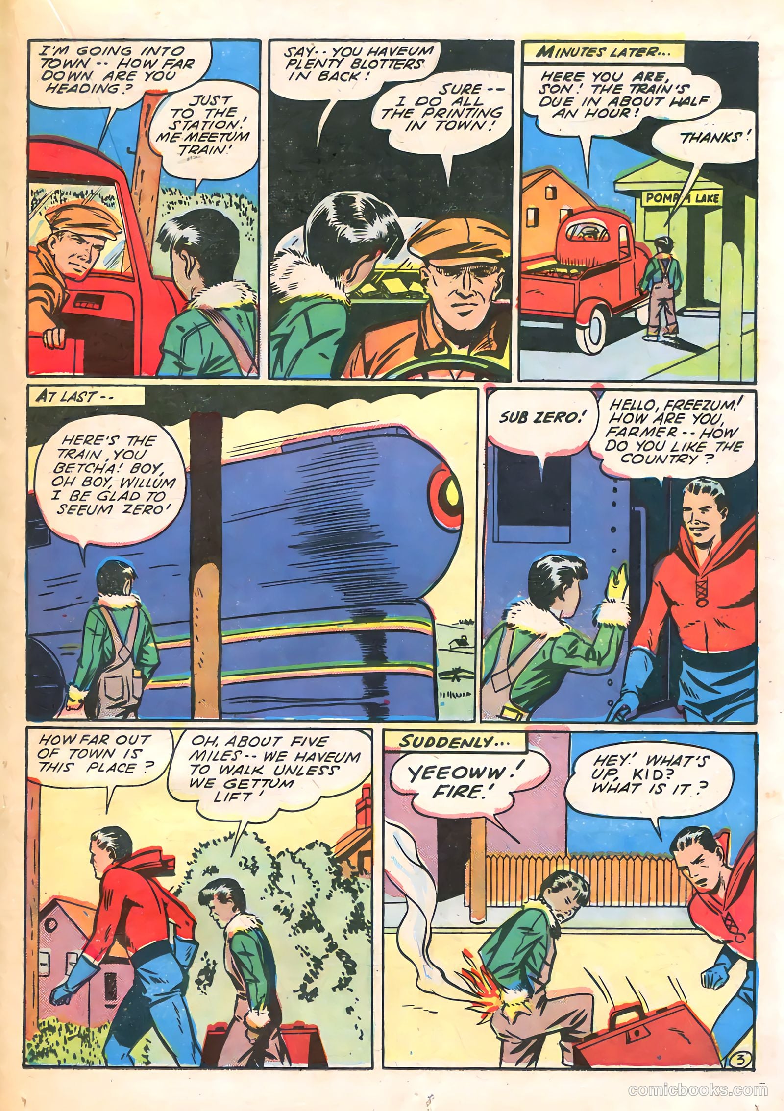 Blue Bolt #8 (1953) — page 35 of 60
