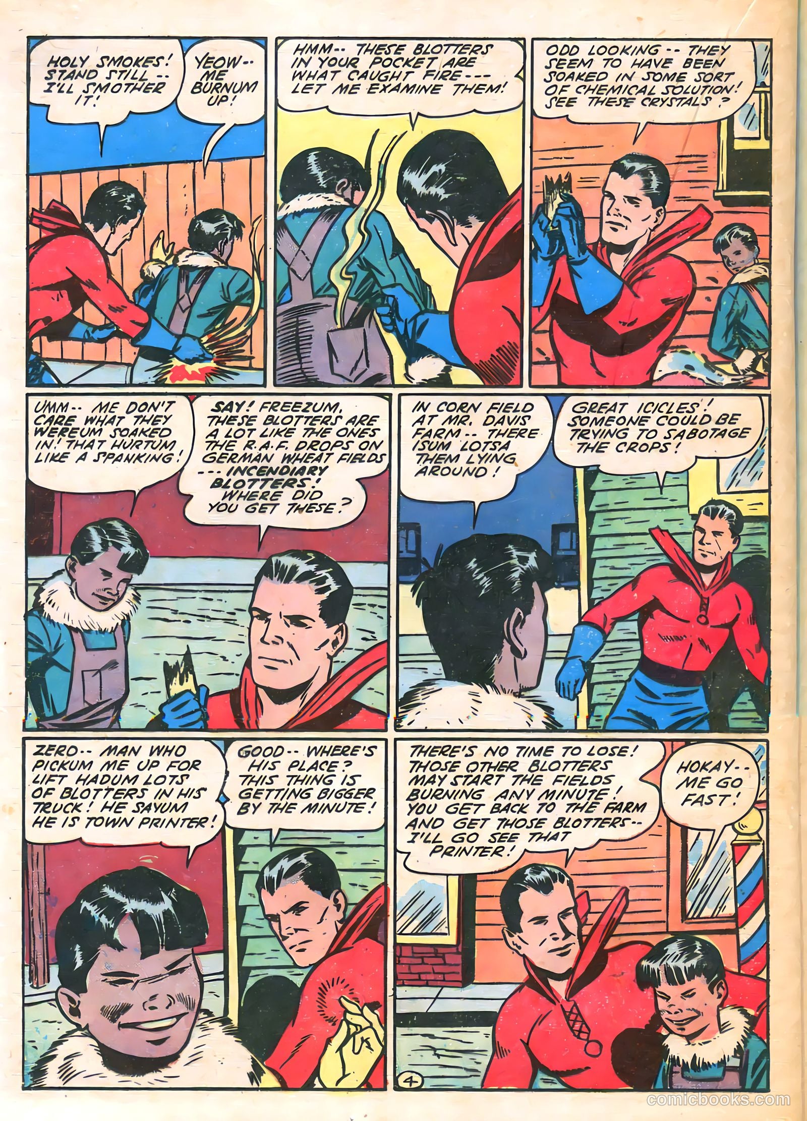 Blue Bolt #8 (1953) — page 36 of 60