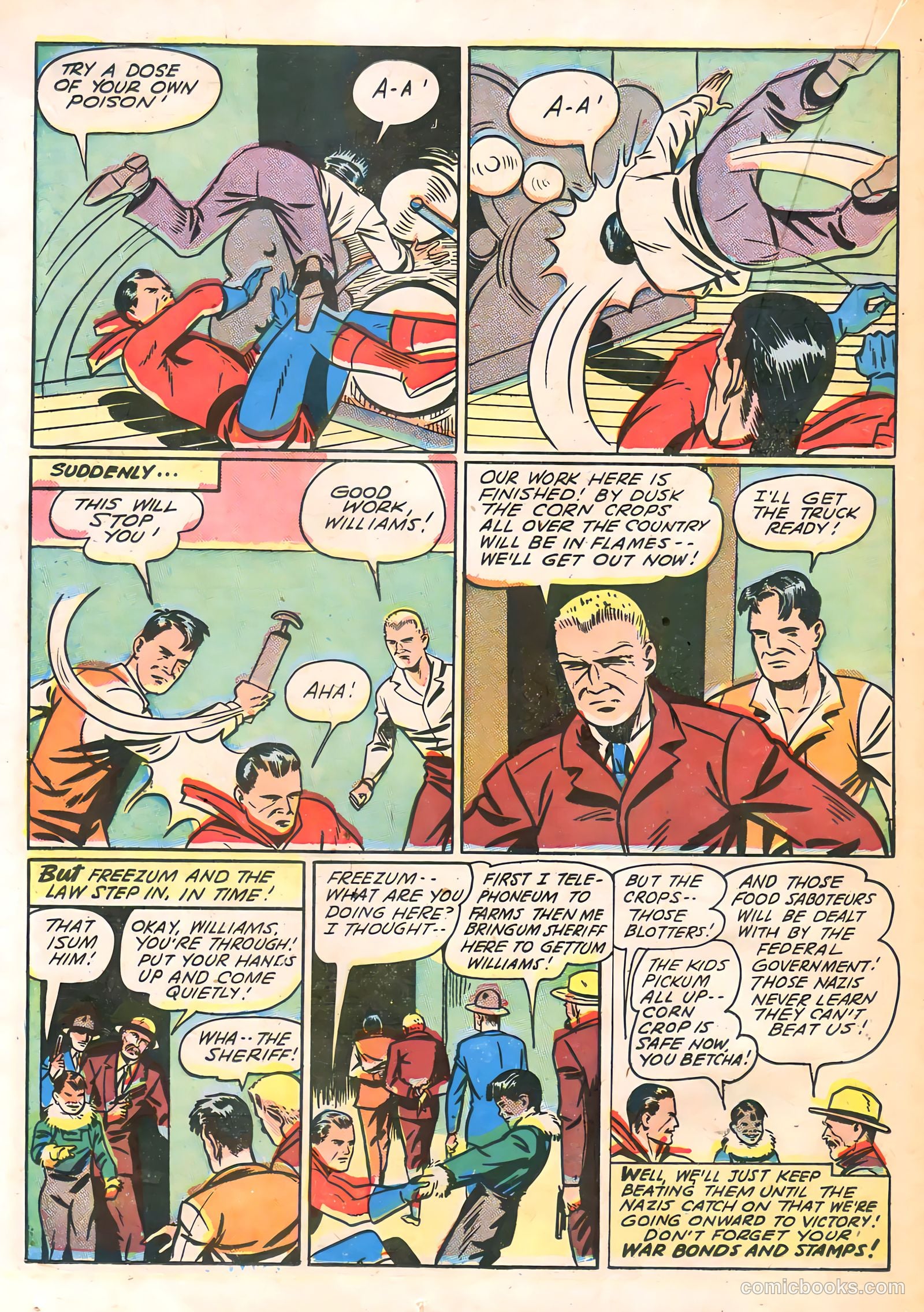 Blue Bolt #8 (1953) — page 38 of 60