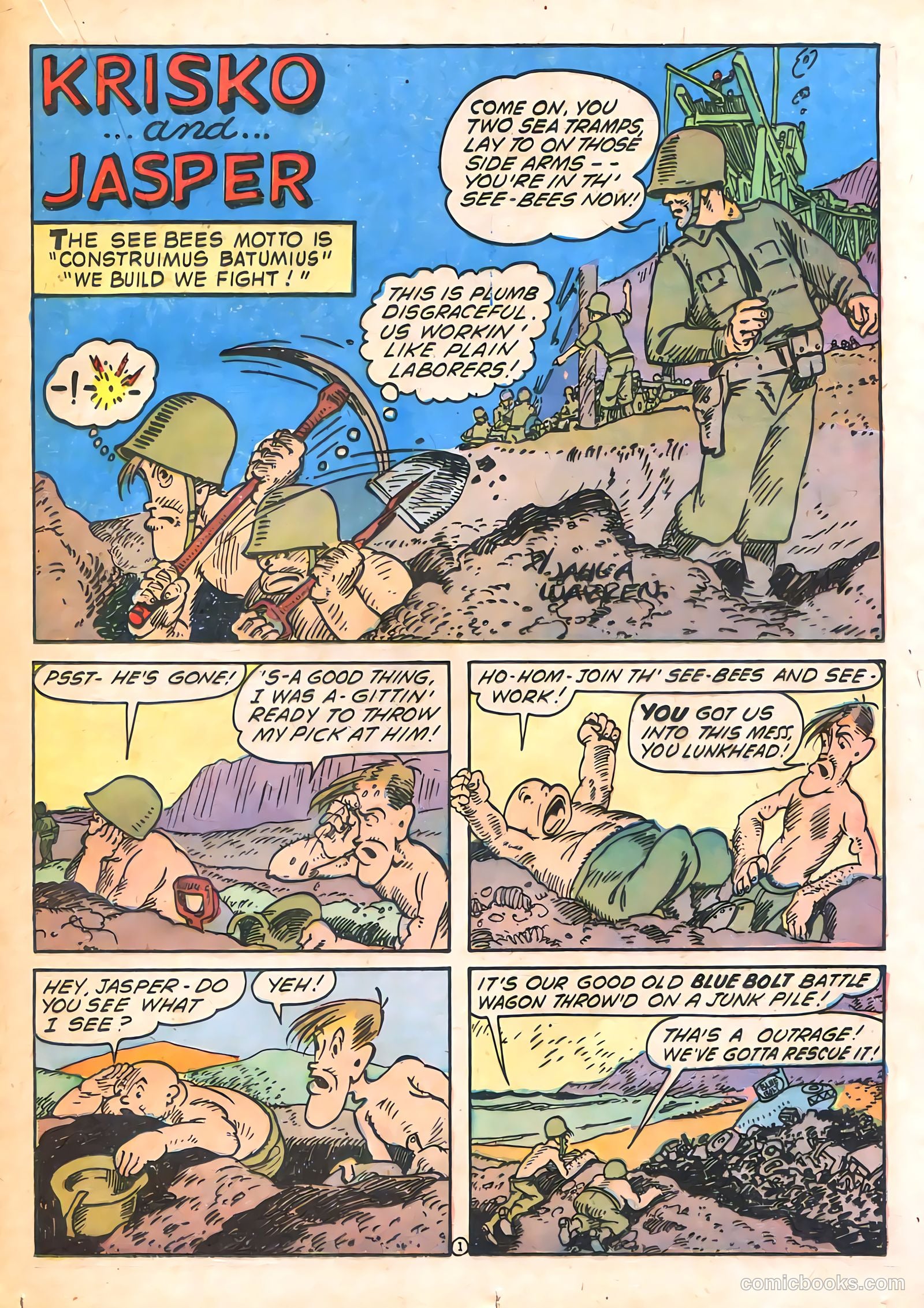Blue Bolt #8 (1953) — page 39 of 60