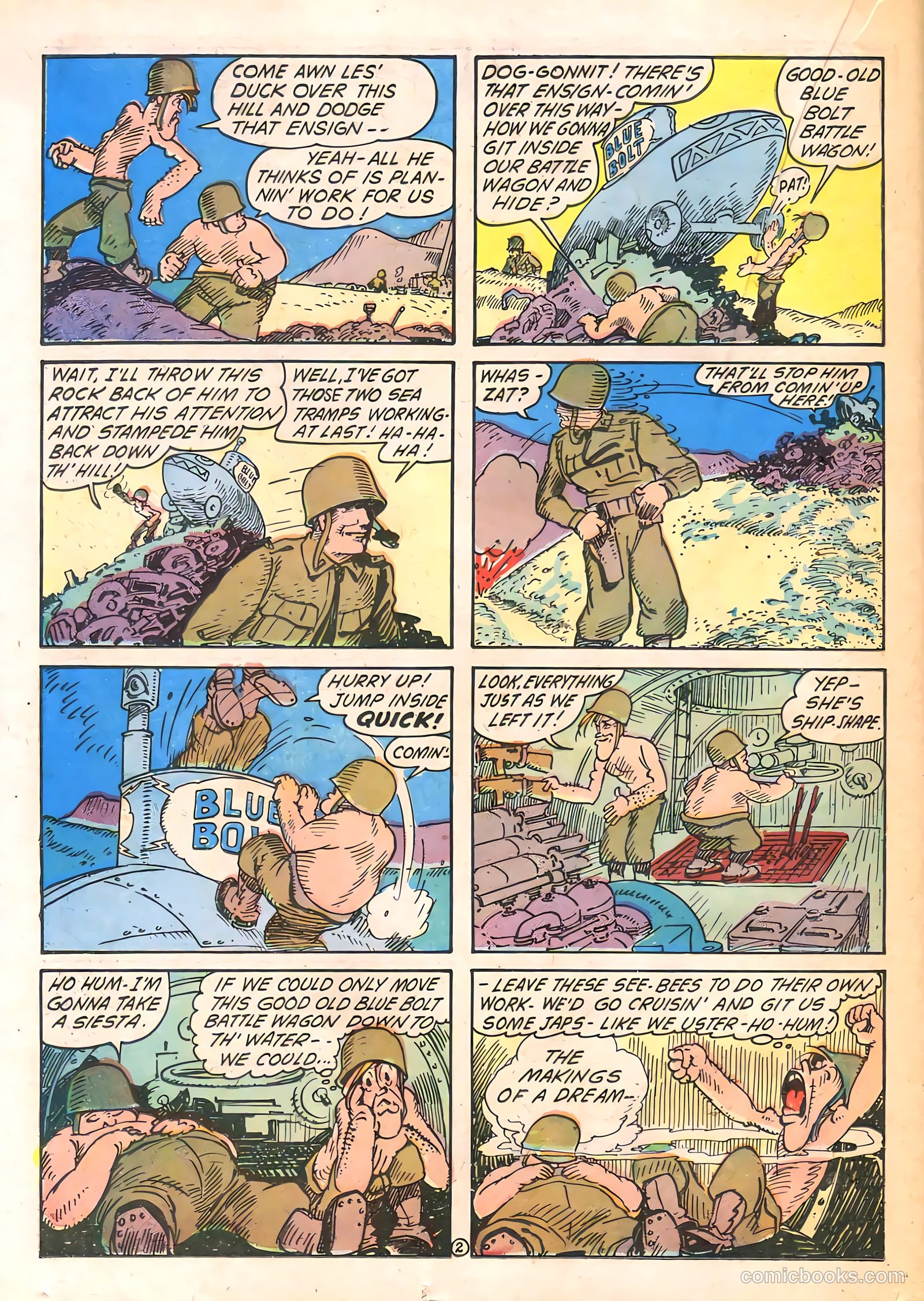 Blue Bolt #8 (1953) — page 40 of 60