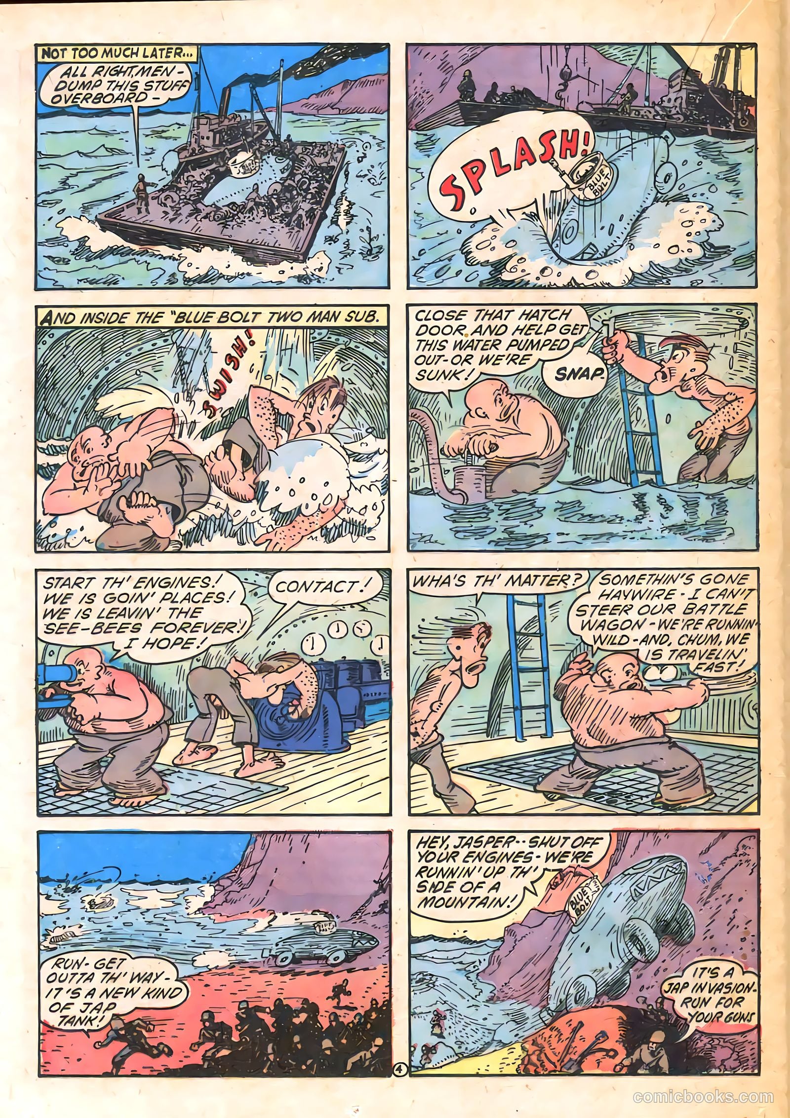 Blue Bolt #8 (1953) — page 42 of 60