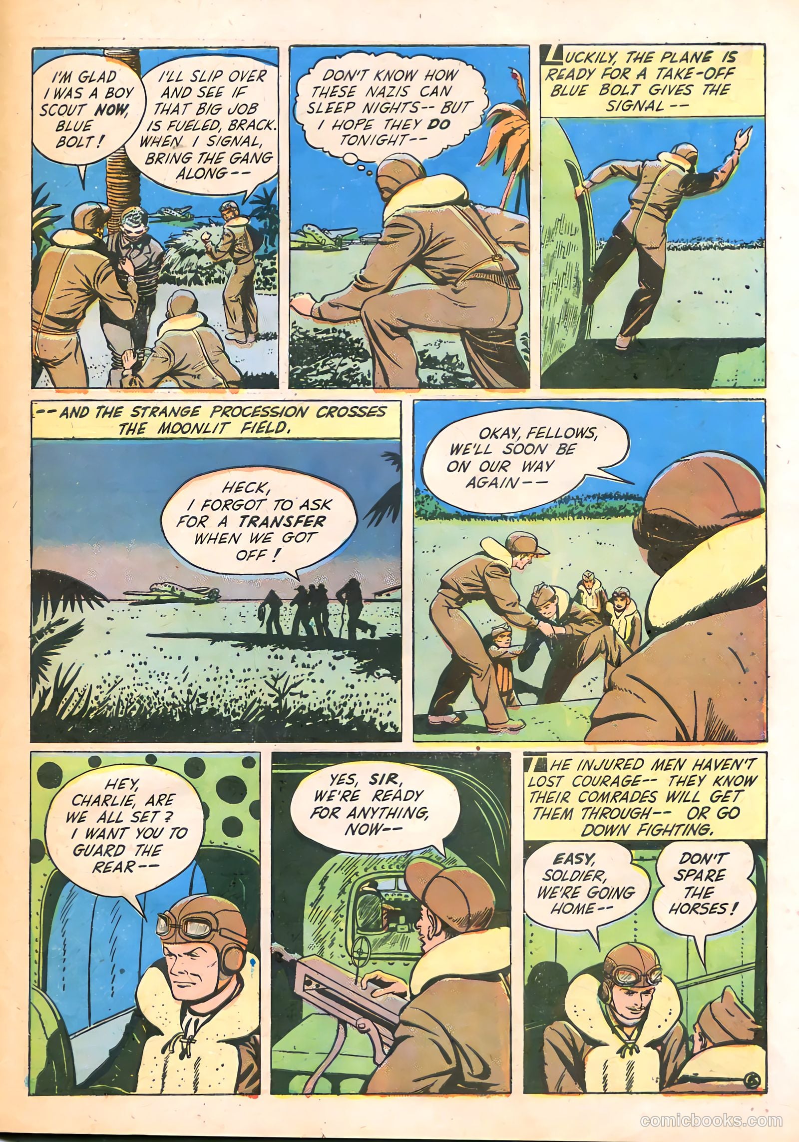 Blue Bolt #8 (1953) — page 55 of 60