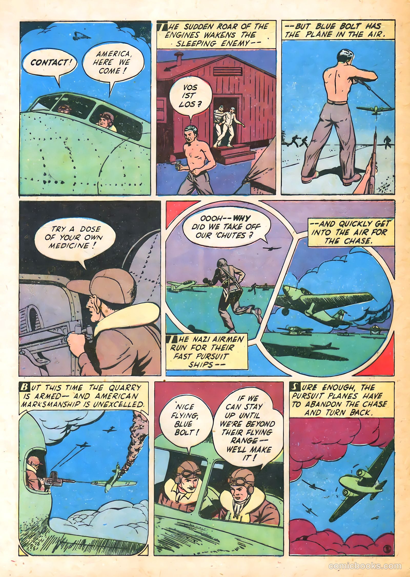 Blue Bolt #8 (1953) — page 56 of 60
