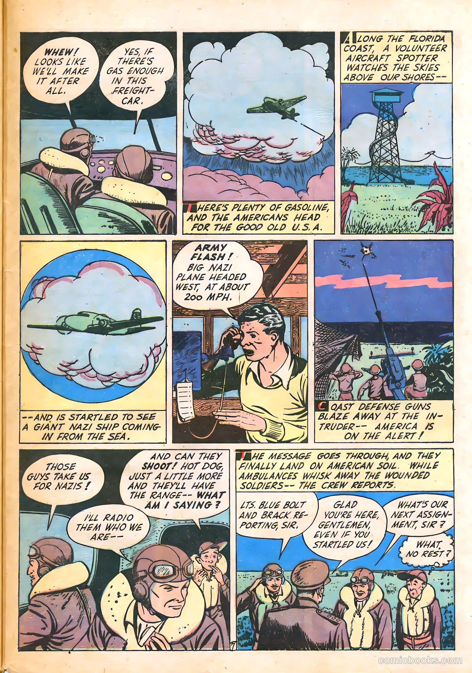 Blue Bolt #8 (1953) — page 57 of 60