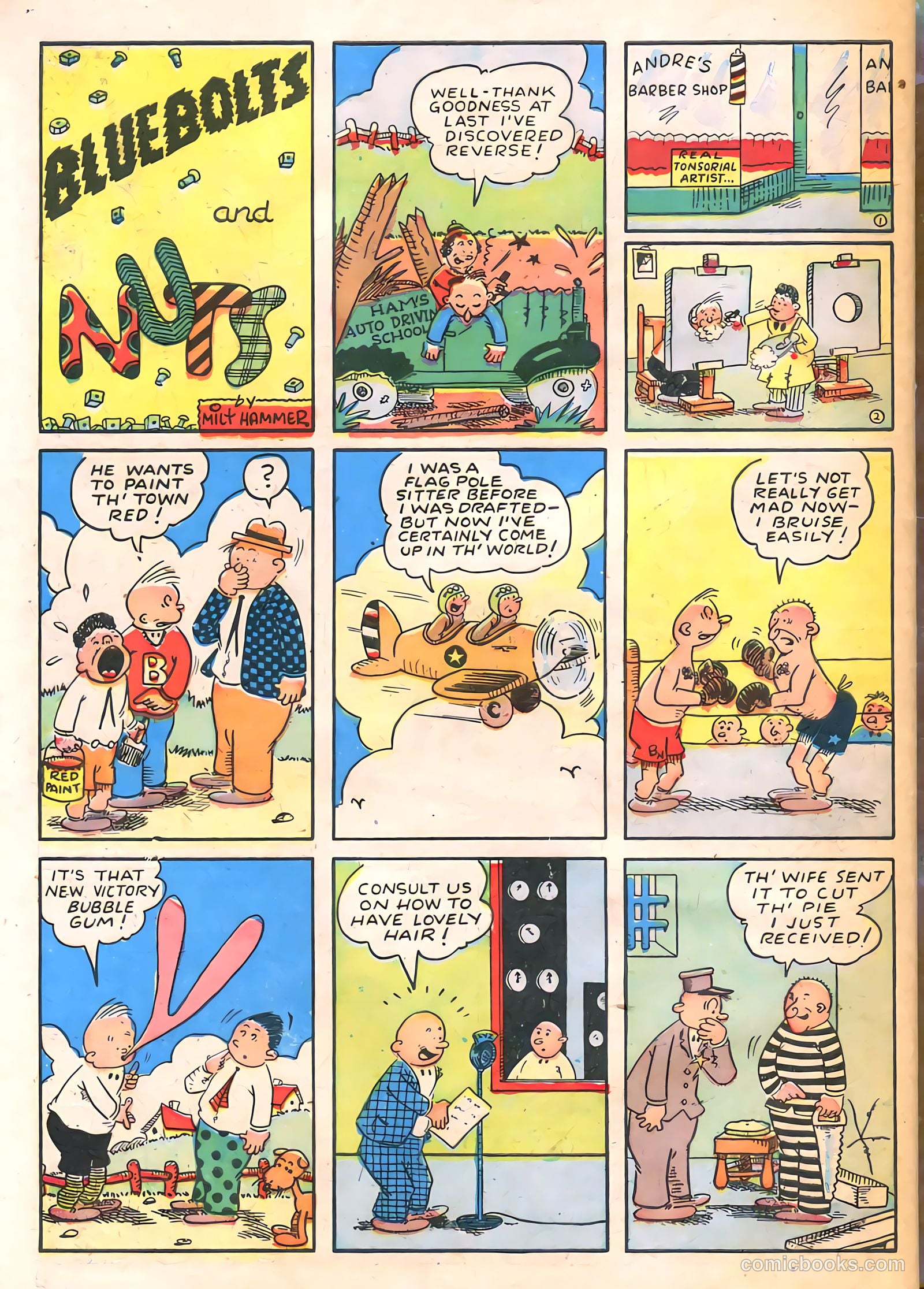 Blue Bolt #8 (1953) — page 58 of 60