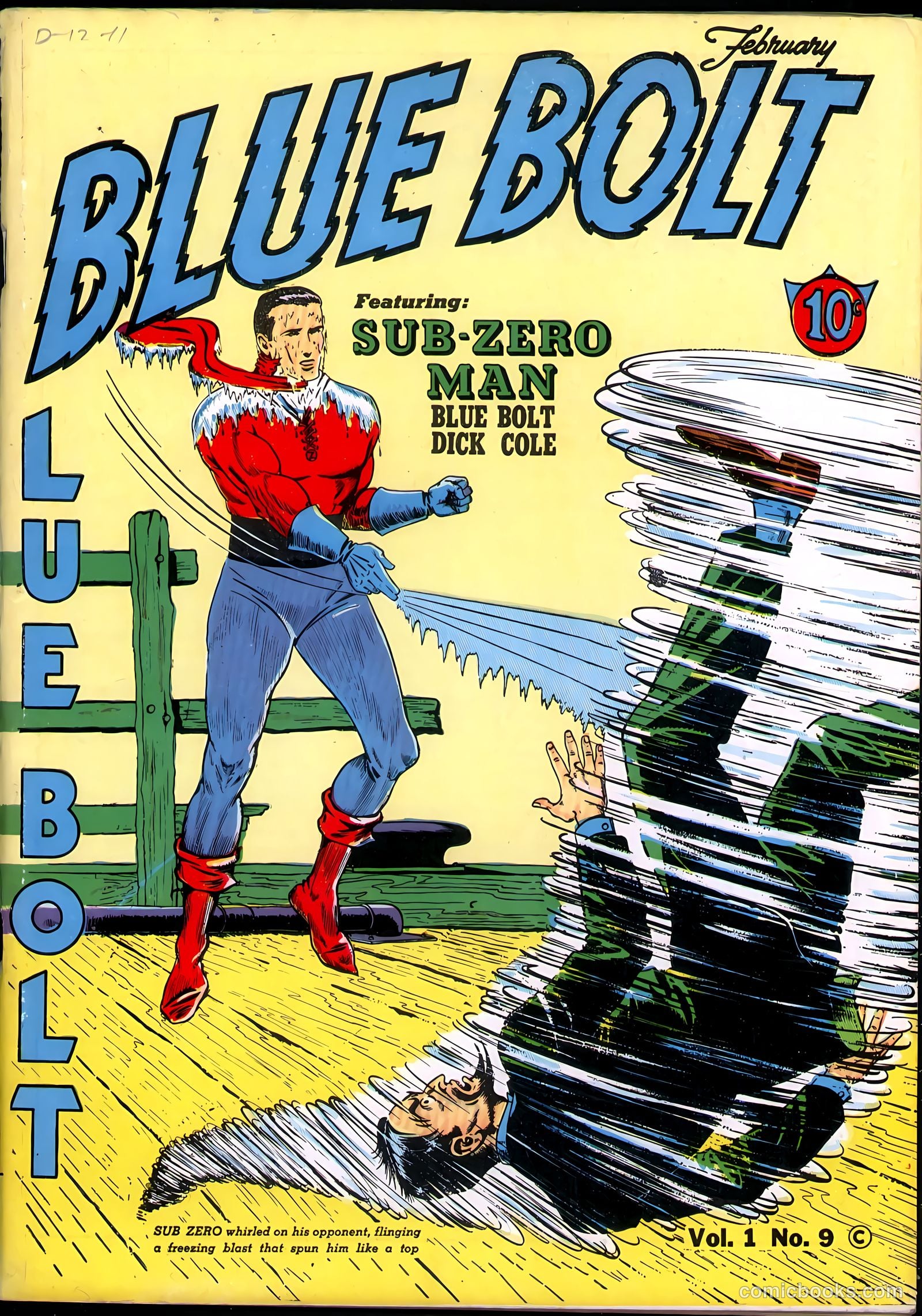 Blue Bolt #9