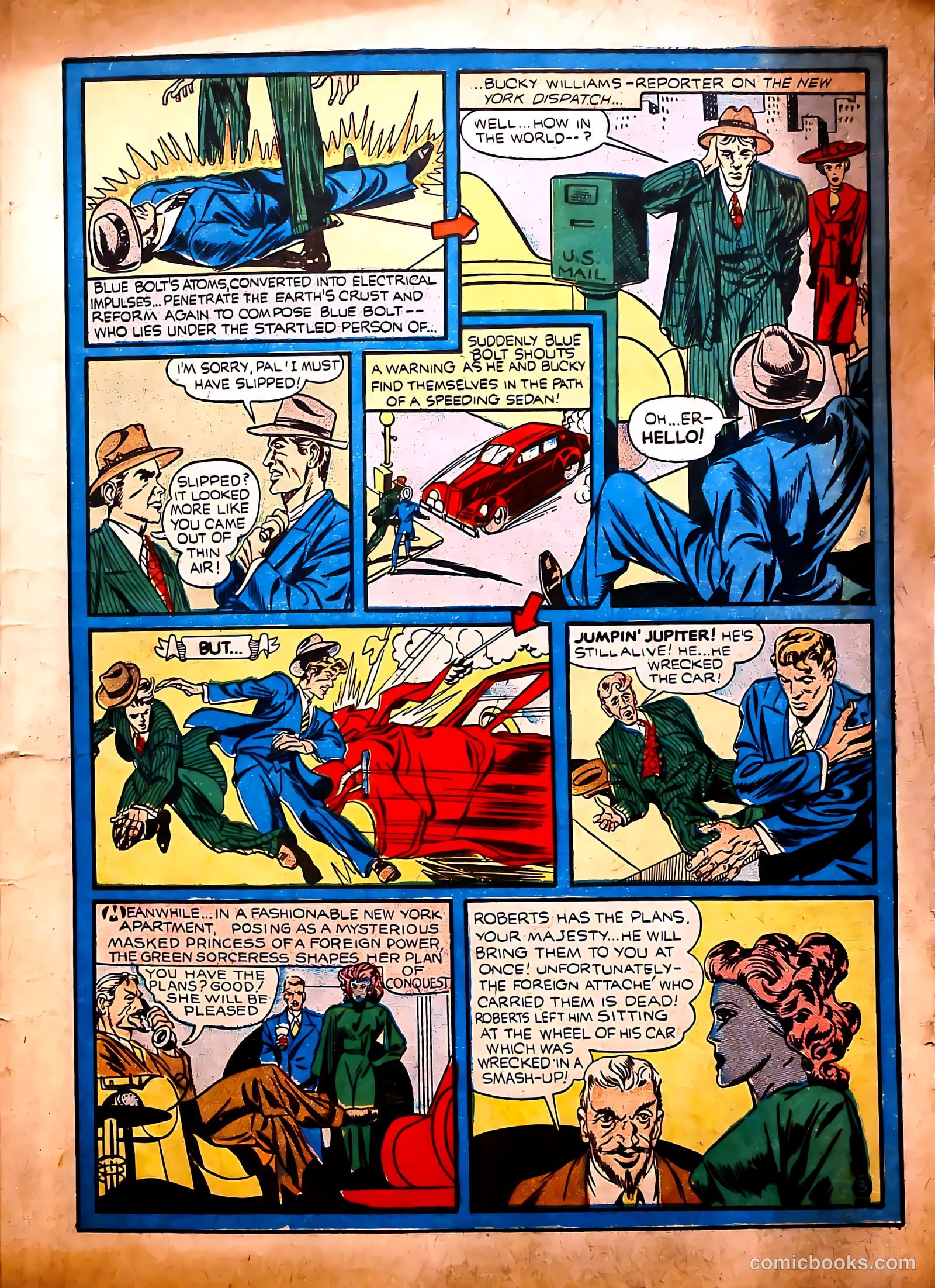 Blue Bolt #9 (1953) — page 4 of 65