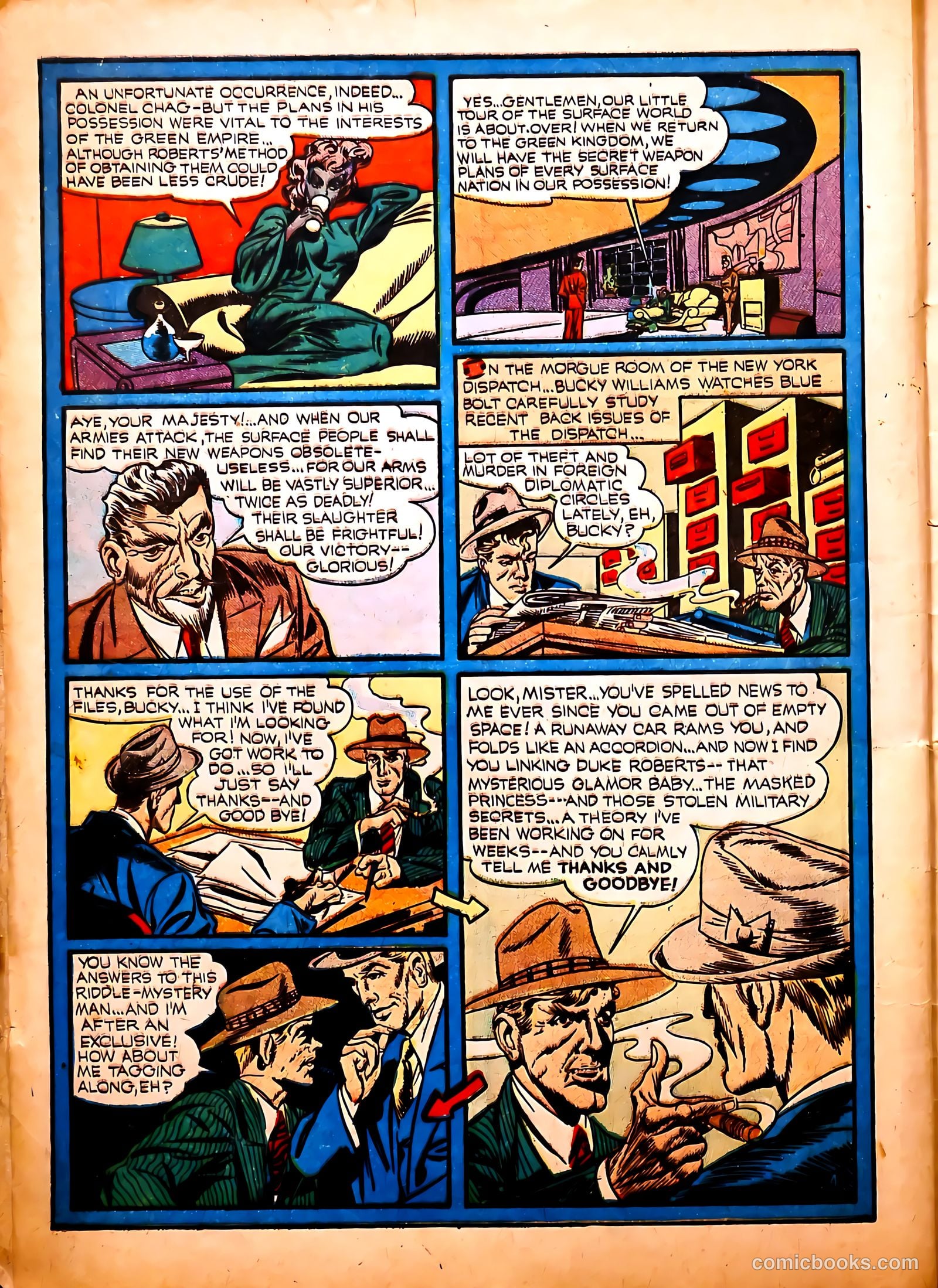 Blue Bolt #9 (1953) — page 5 of 65