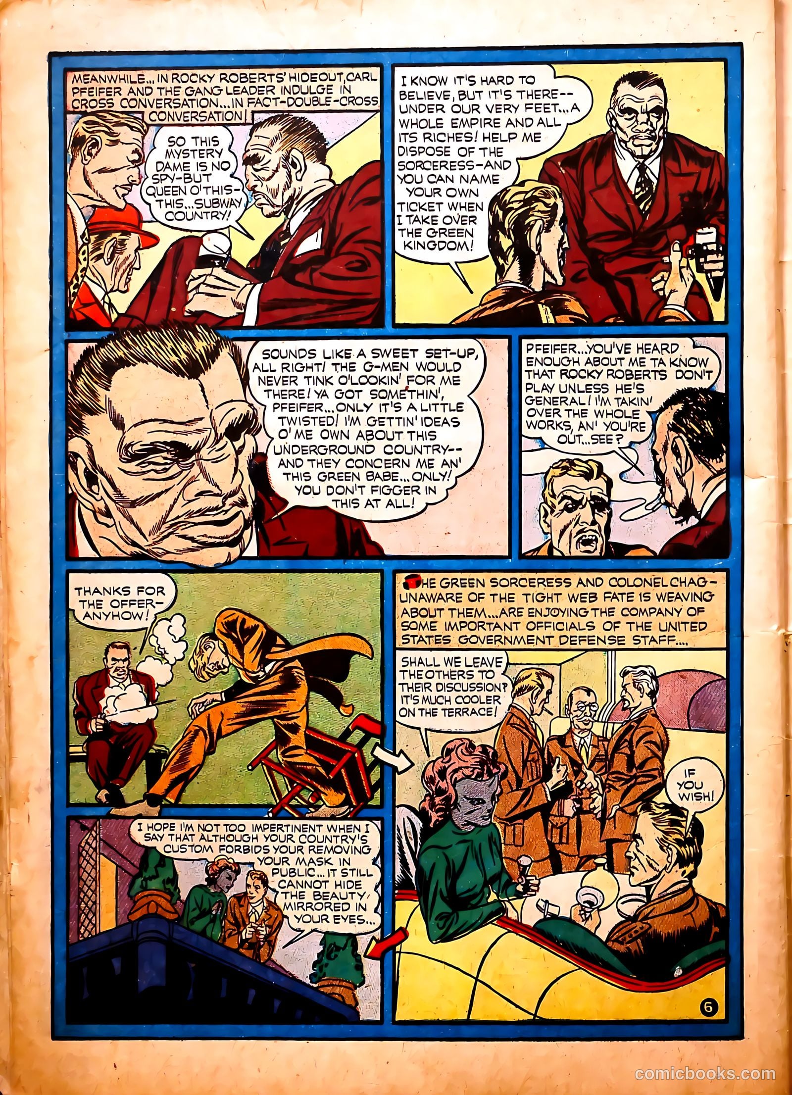 Blue Bolt #9 (1953) — page 7 of 65