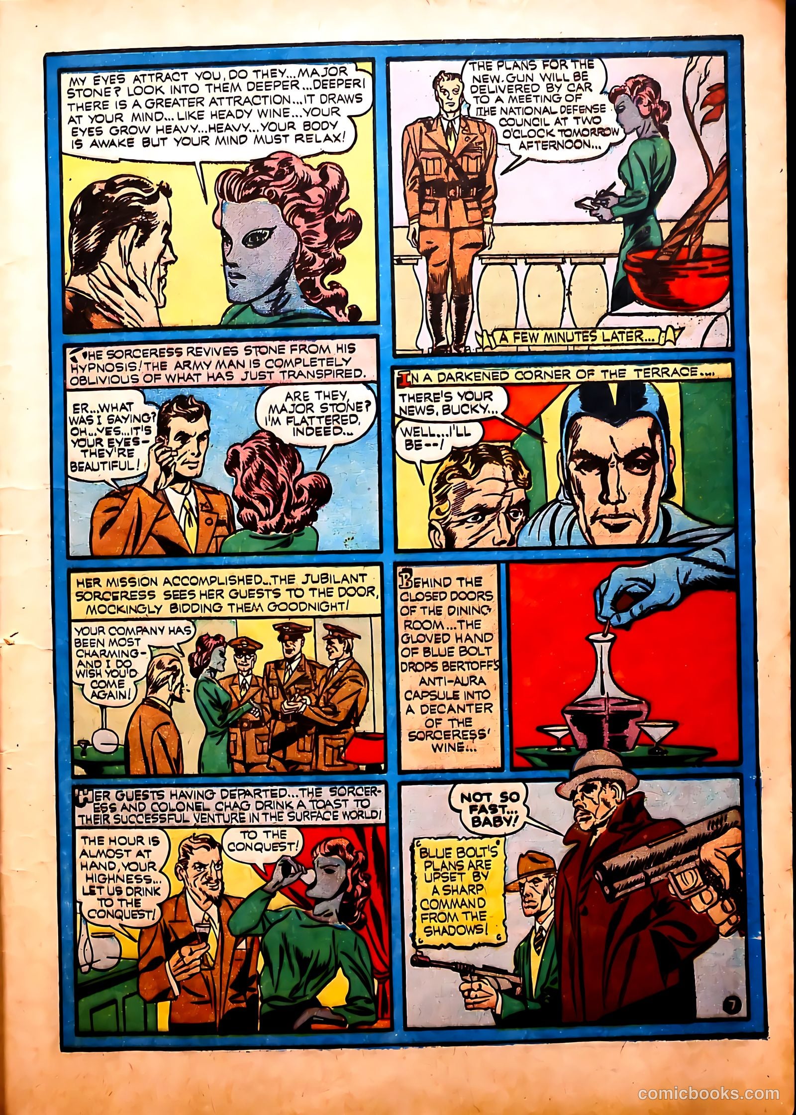 Blue Bolt #9 (1953) — page 8 of 65