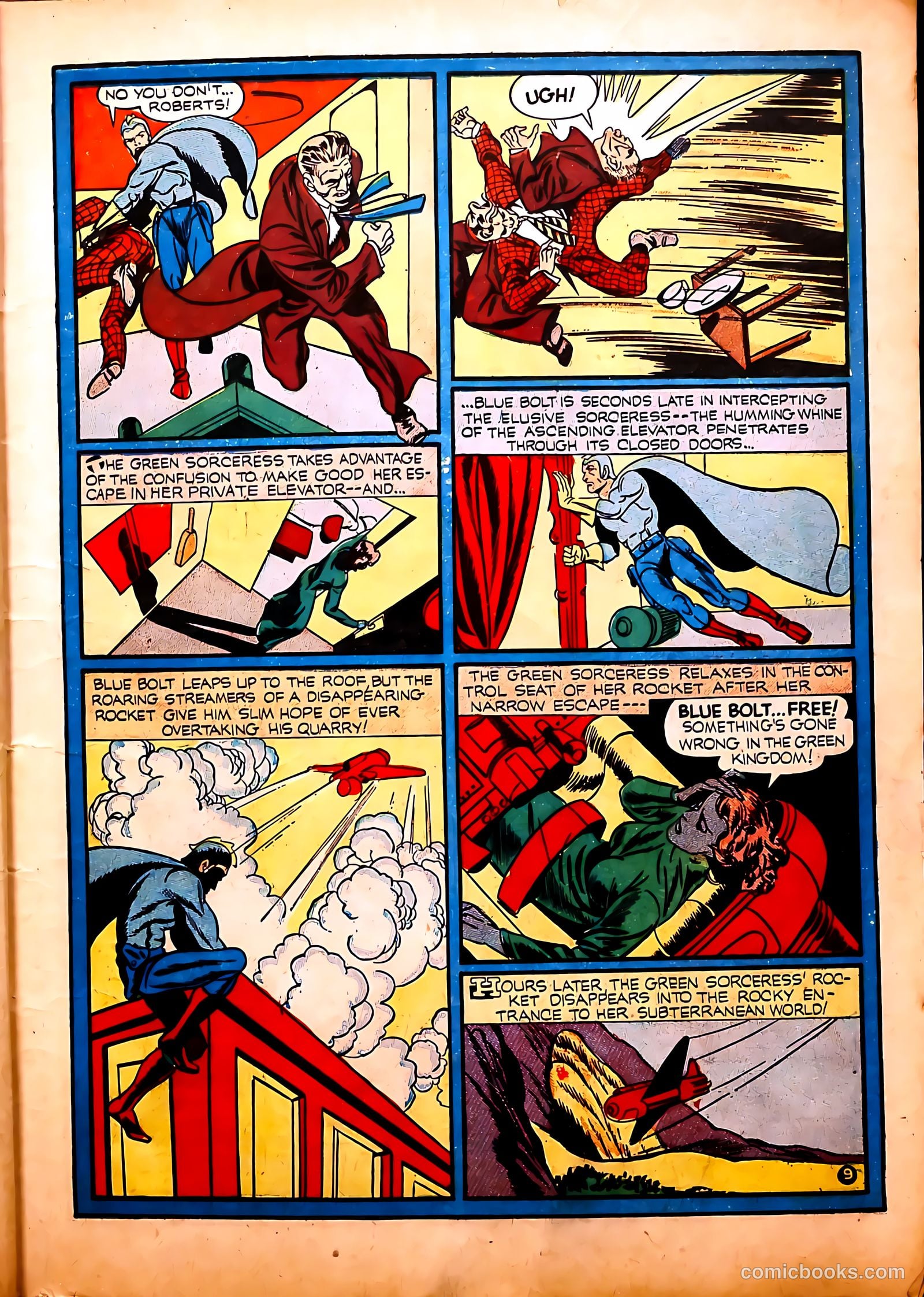 Blue Bolt #9 (1953) — page 10 of 65
