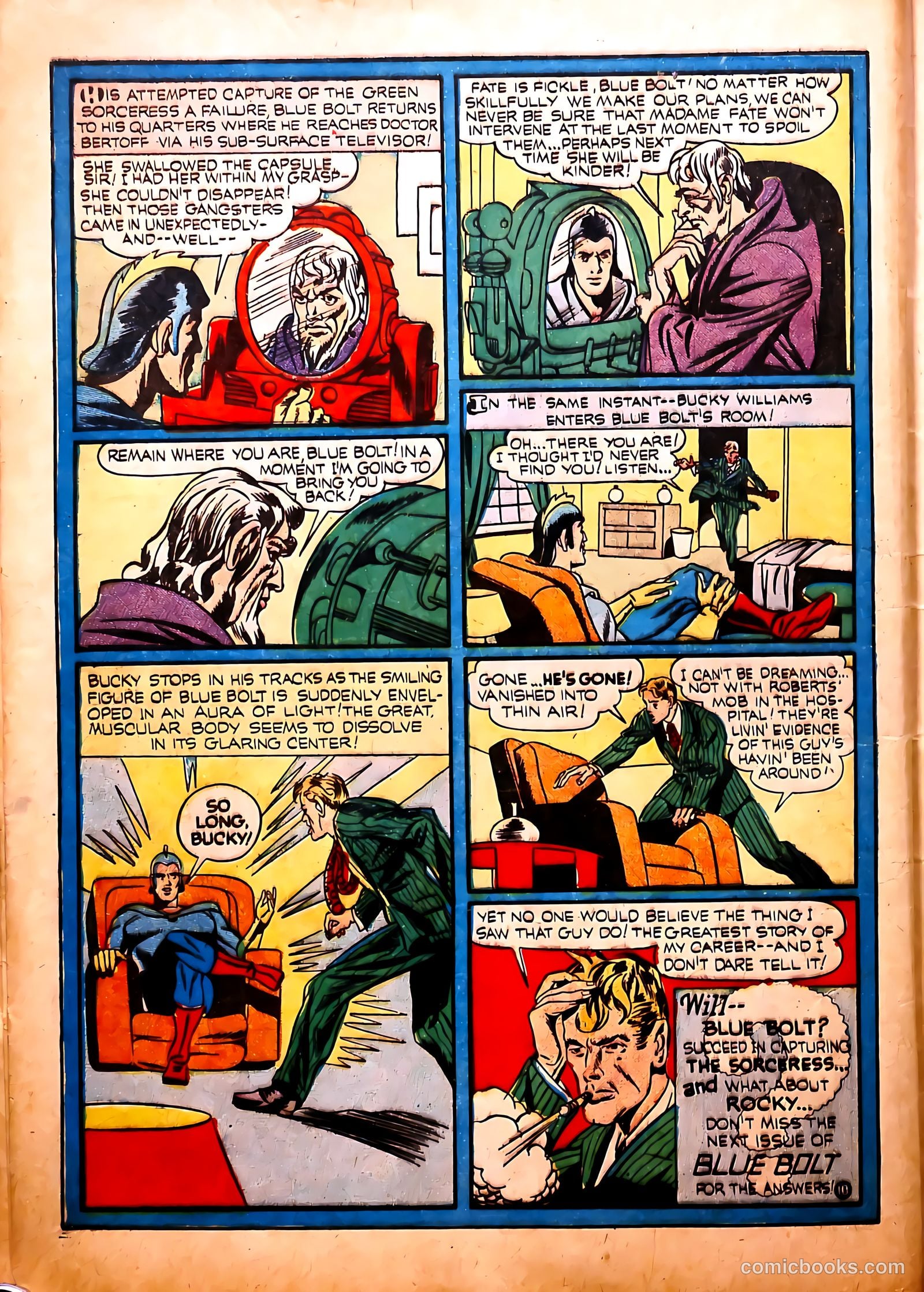 Blue Bolt #9 (1953) — page 11 of 65