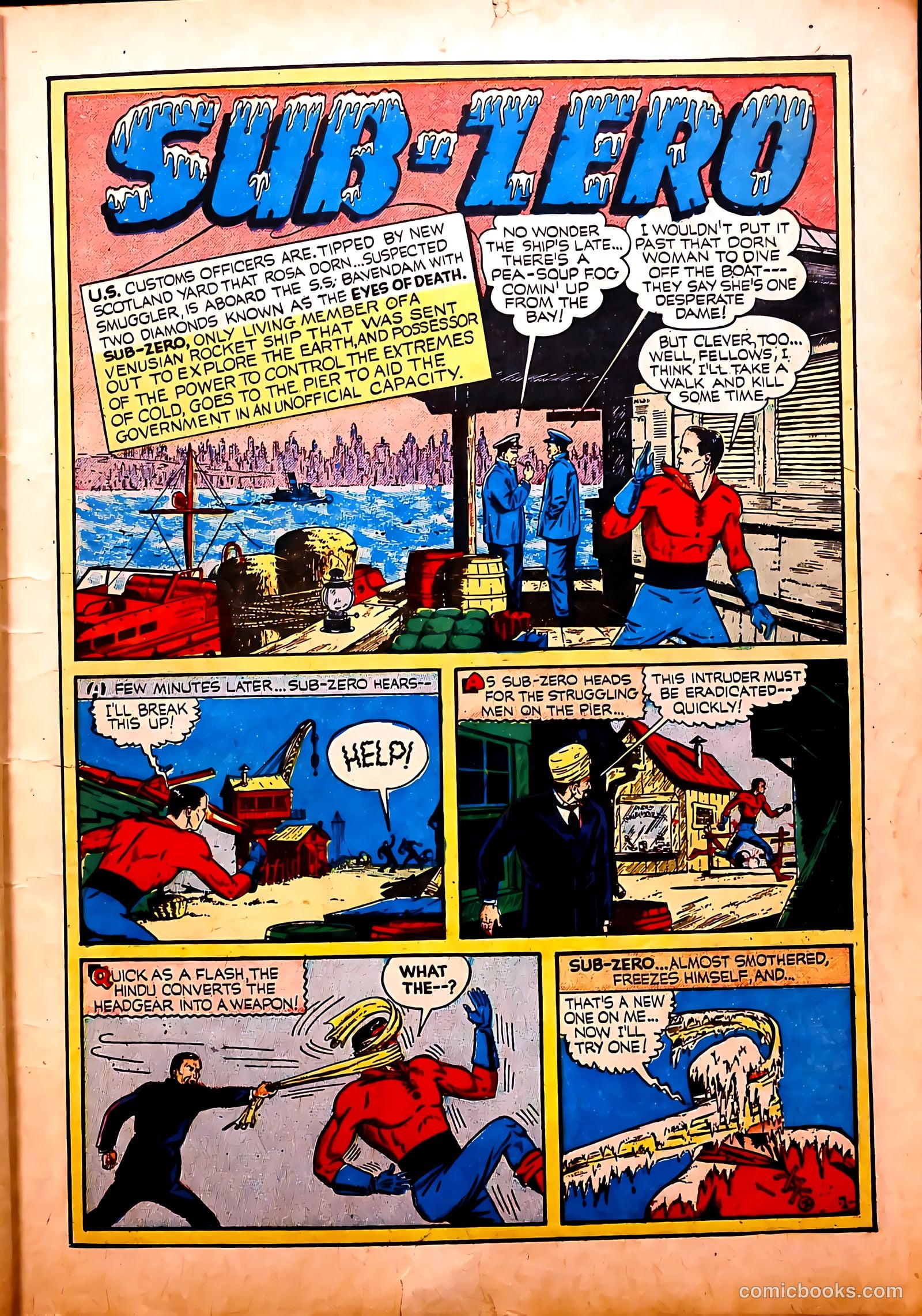 Blue Bolt #9 (1953) — page 12 of 65