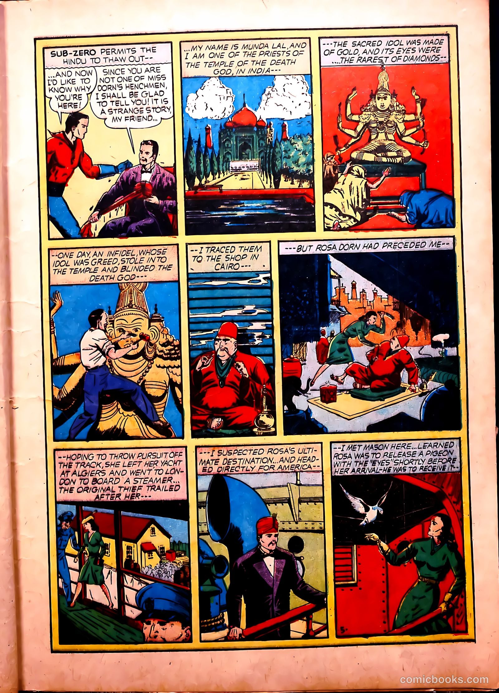 Blue Bolt #9 (1953) — page 16 of 65