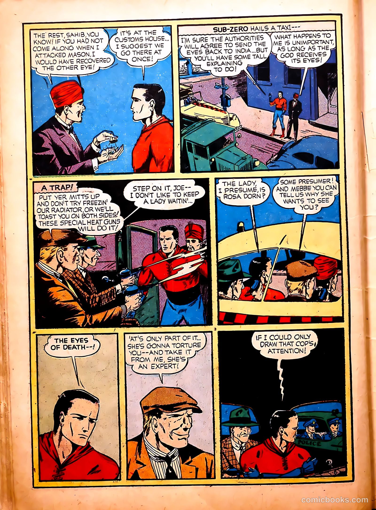 Blue Bolt #9 (1953) — page 17 of 65