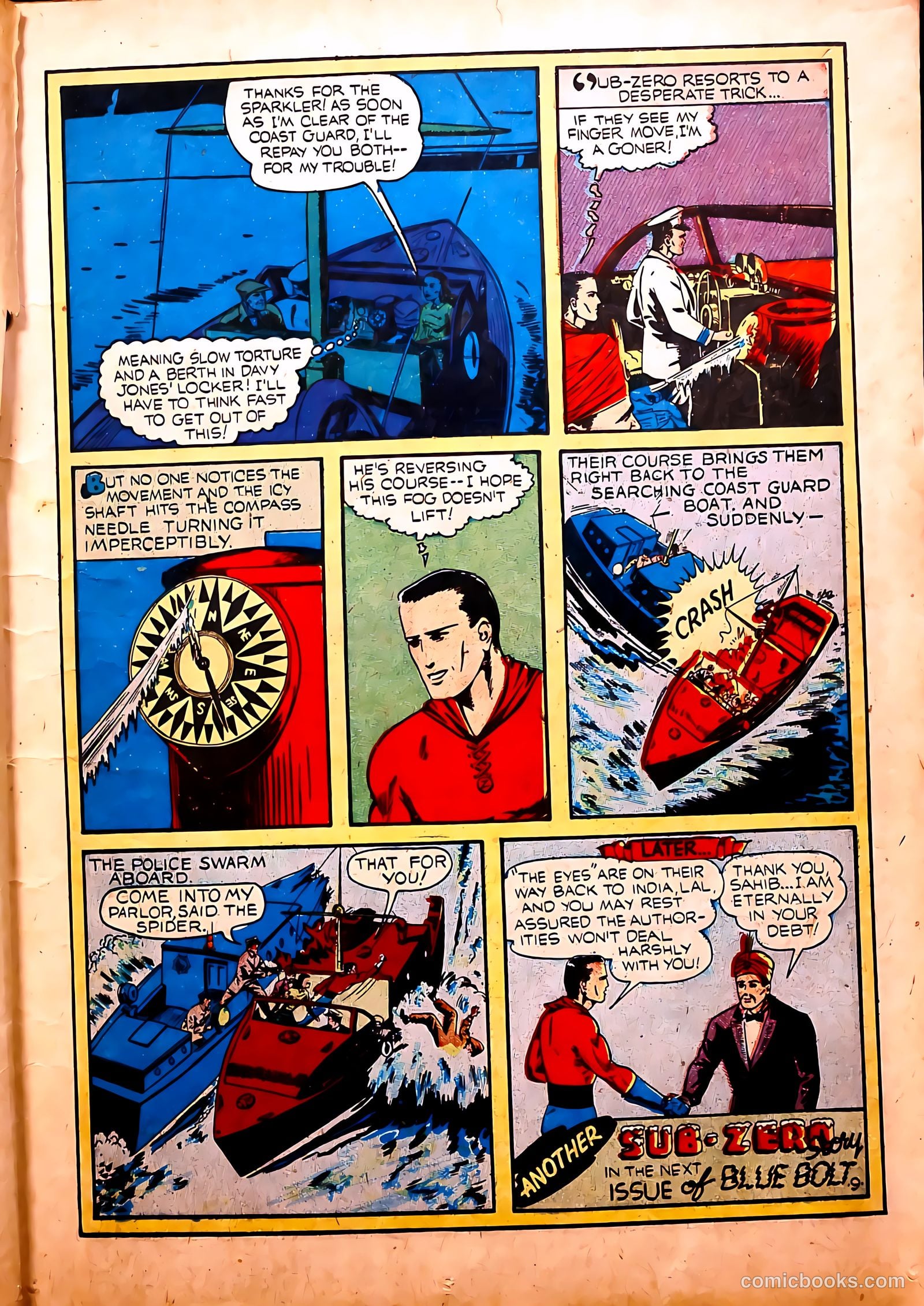 Blue Bolt #9 (1953) — page 20 of 65