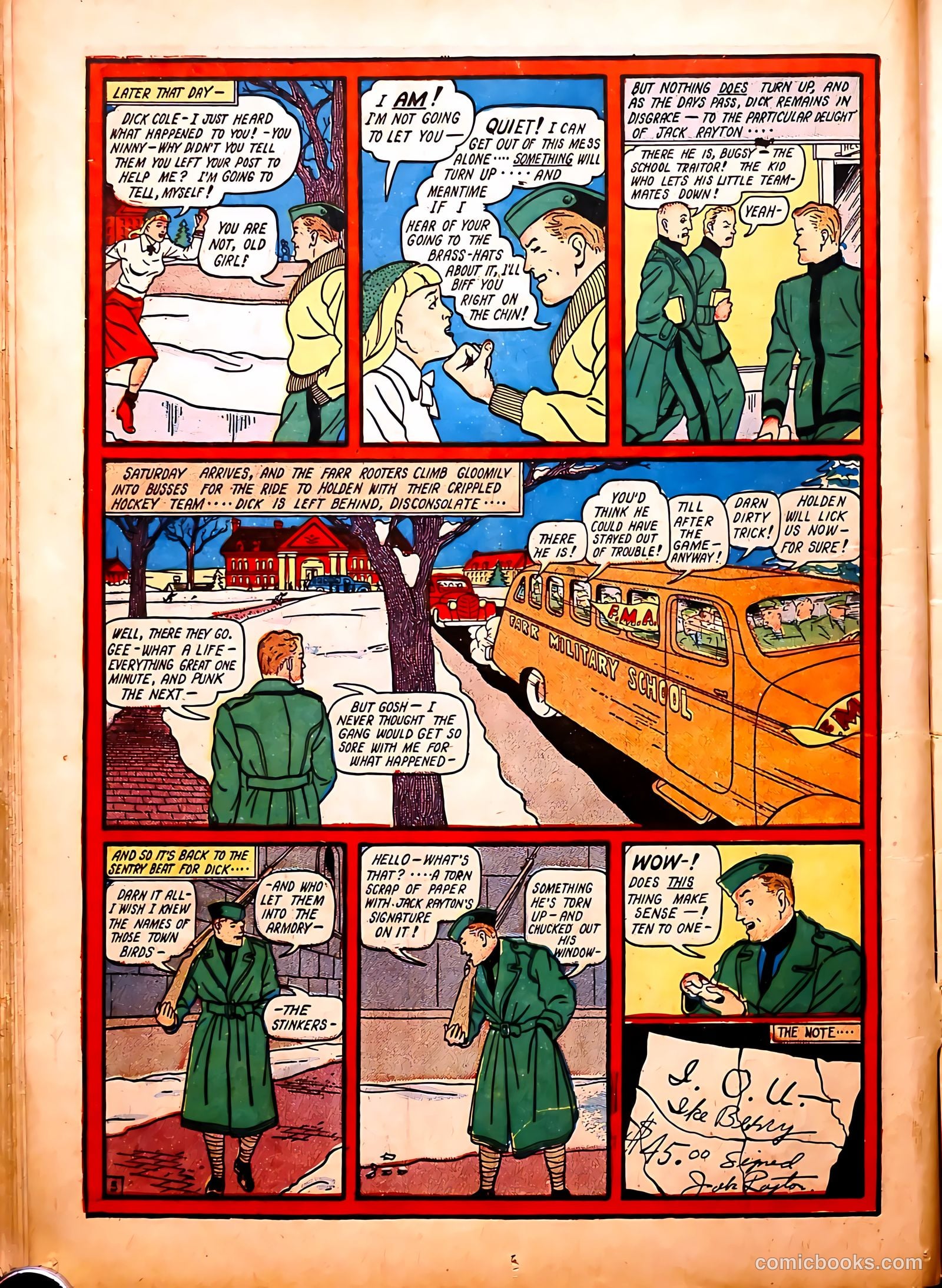 Blue Bolt #9 (1953) — page 25 of 65