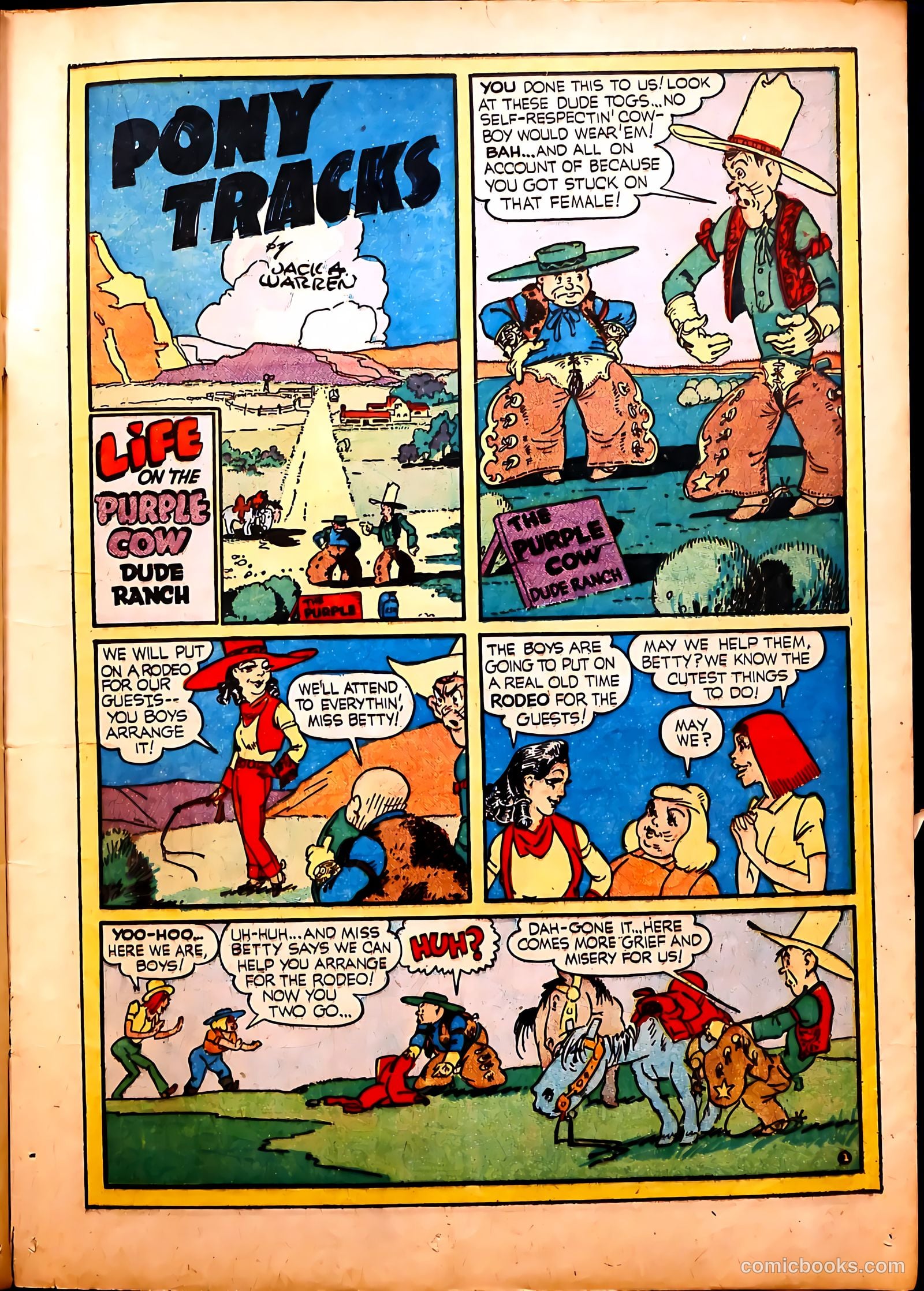 Blue Bolt #9 (1953) — page 30 of 65