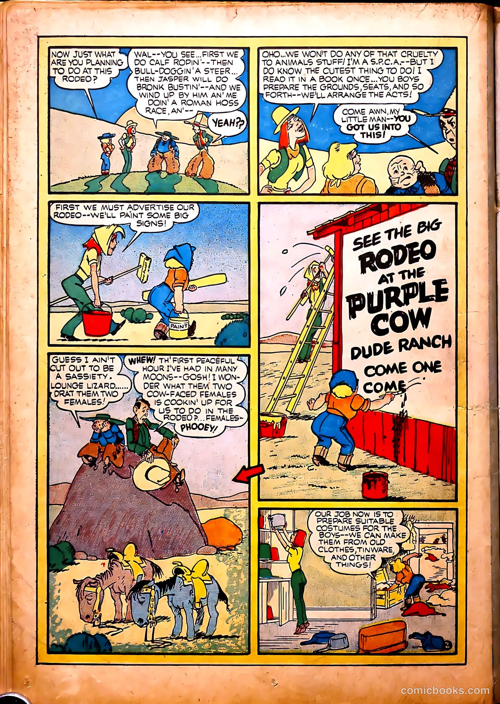 Blue Bolt #9 (1953) — page 31 of 65