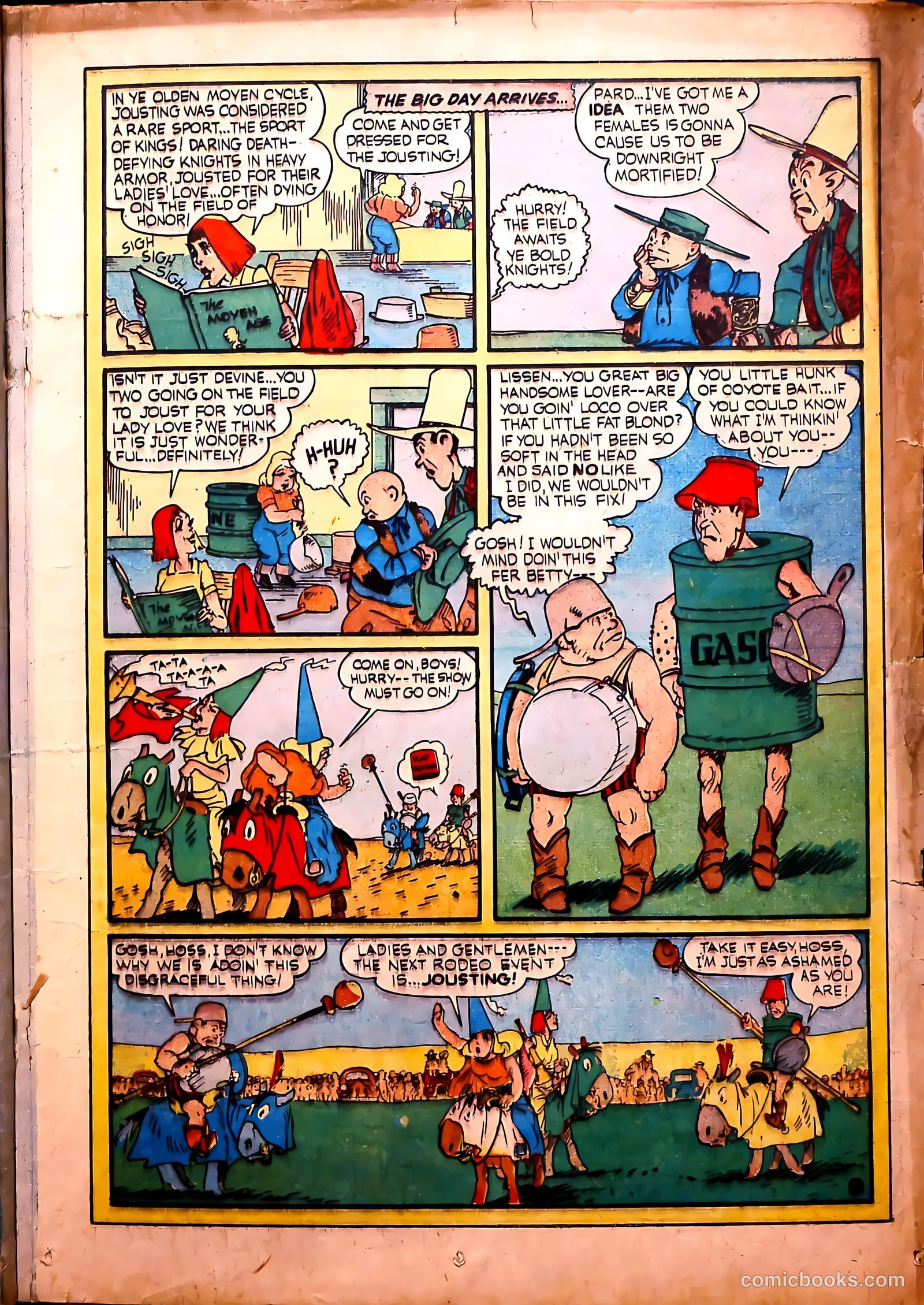 Blue Bolt #9 (1953) — page 32 of 65