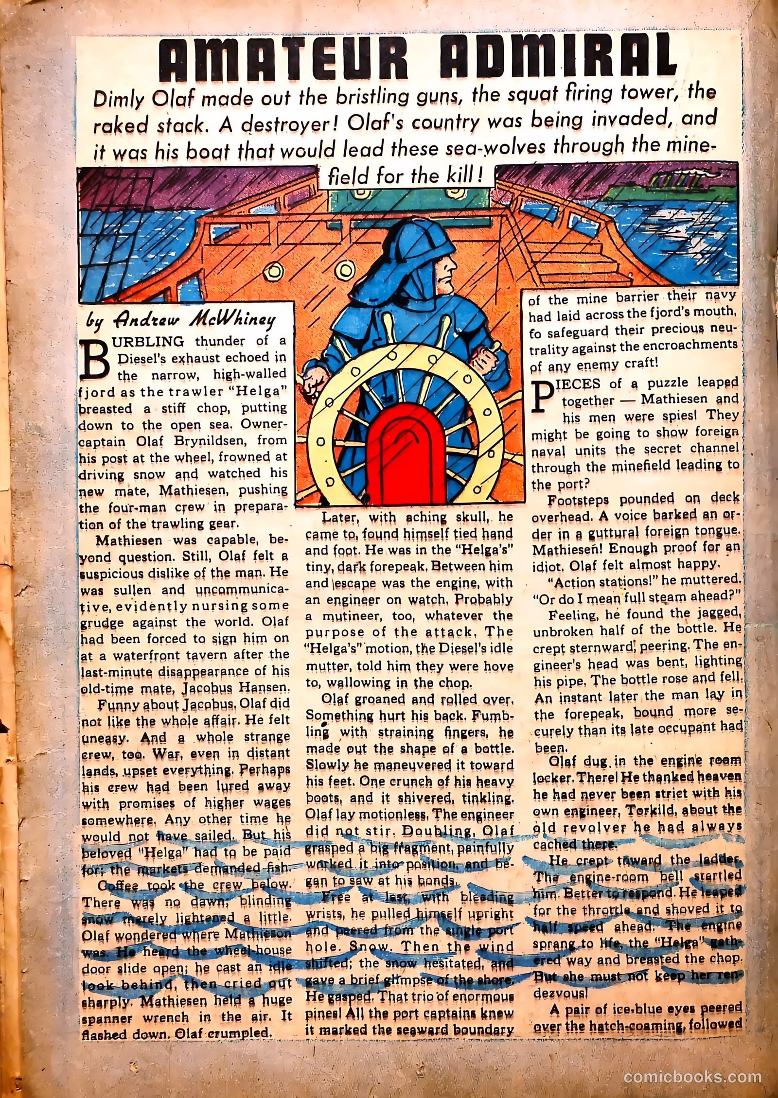 Blue Bolt #9 (1953) — page 35 of 65